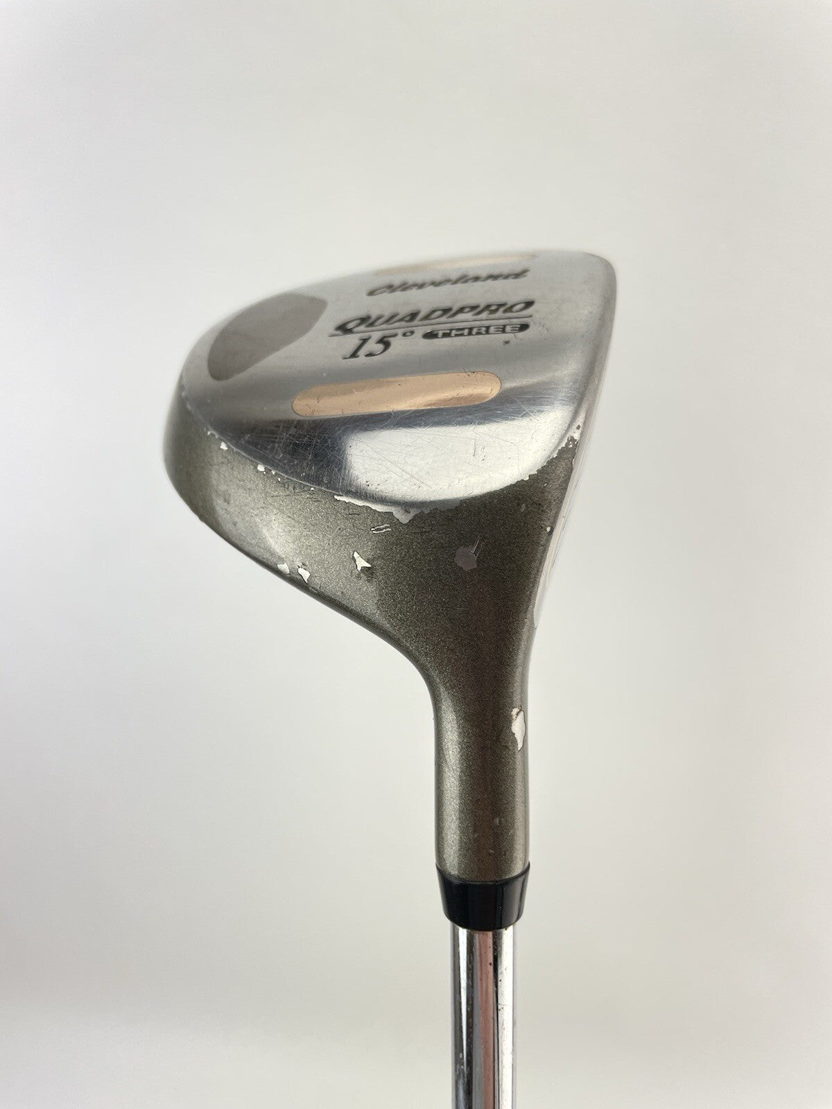 Cleveland QuadPro 3 Wood 15* Regular Flex Steel /Right Handed /New Grip /200912