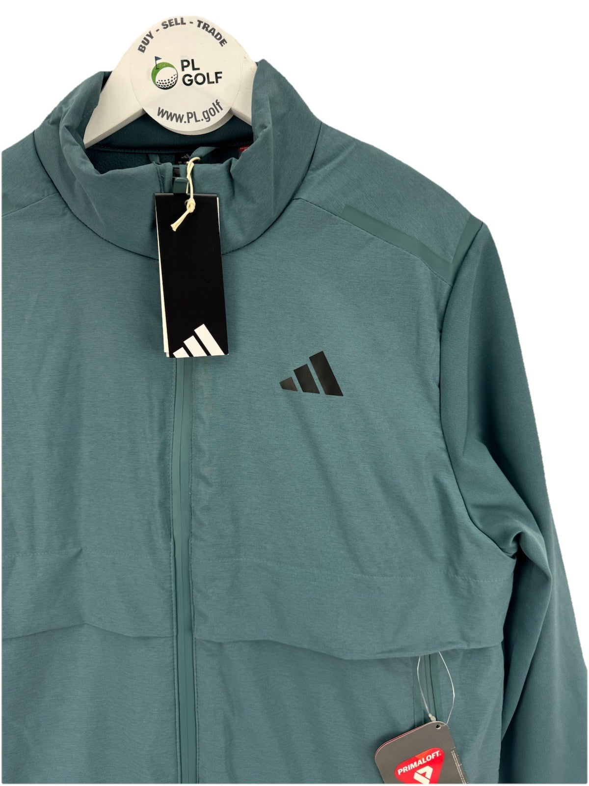 Mens Adidas Ultimate365 Tour Frostguard Jacket Size Small Aqua Full Zip/327342