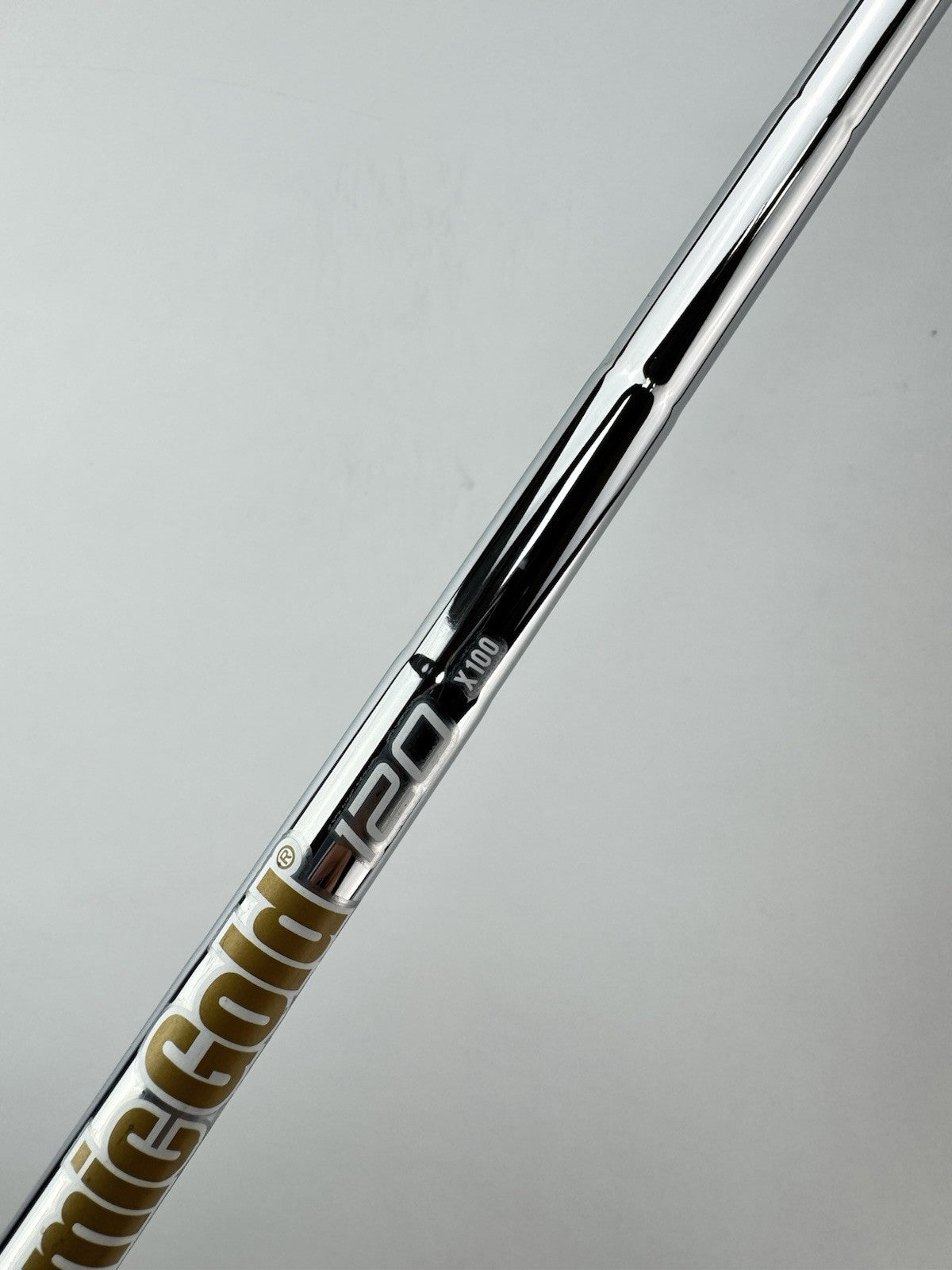 Dynamic Gold 120 Iron Shaft X100 Extra Stiff Flex Steel 35.25” /0.355 /260494