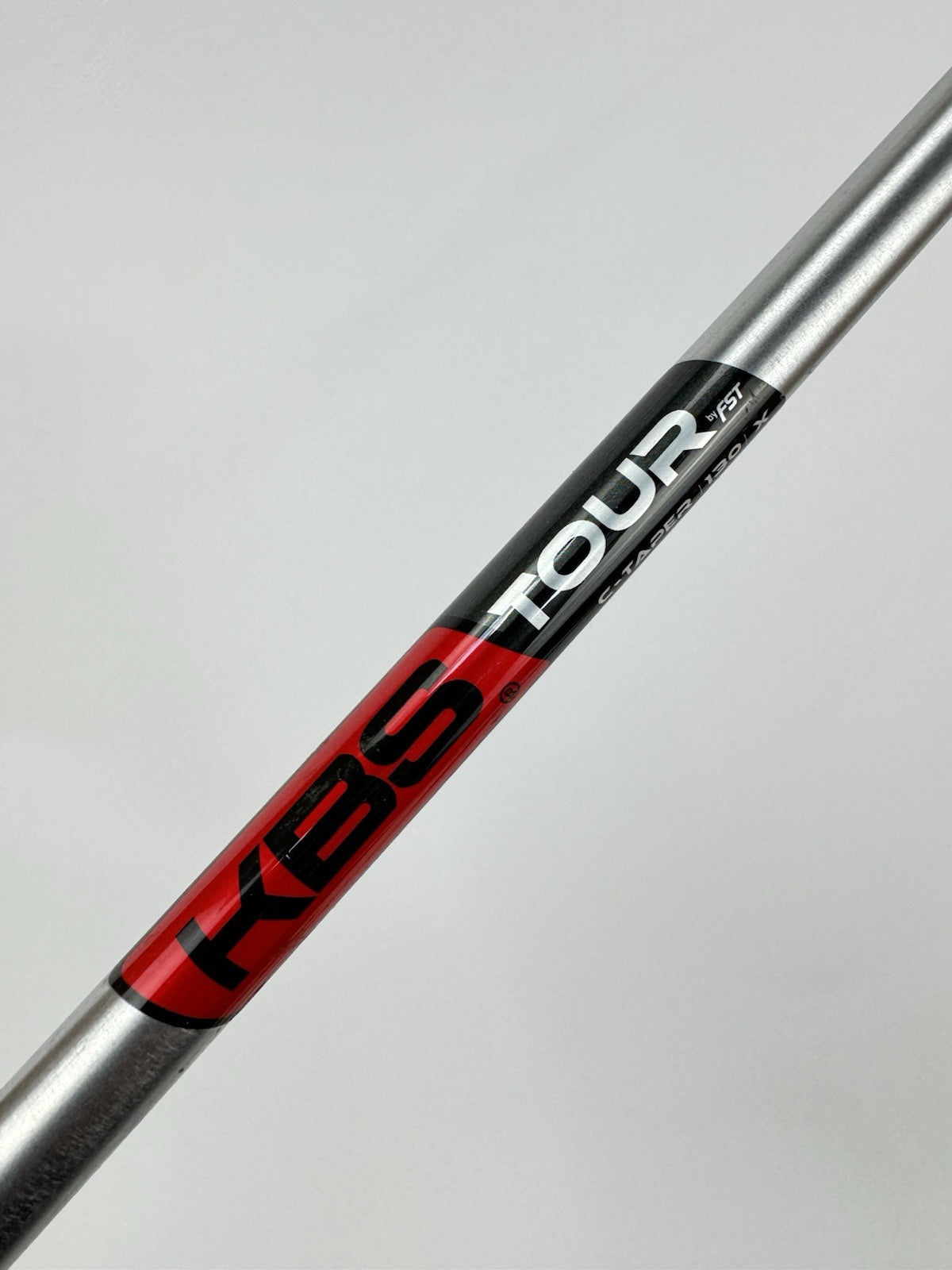 KBS Tour C-Taper Iron Shaft 130 X Flex Steel 35.25” /0.355 Tapered /328291