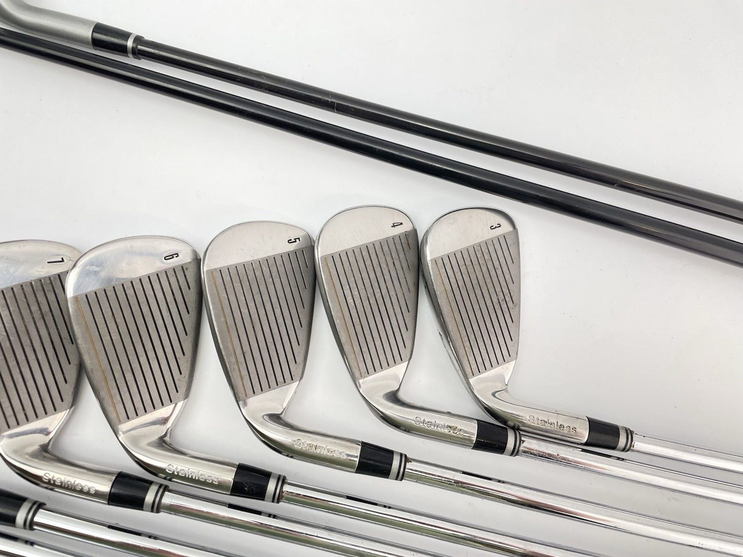 Mens Golf Package Set 12 Clubs Regular Flex /Right /New Grips /Cart Bag /289828