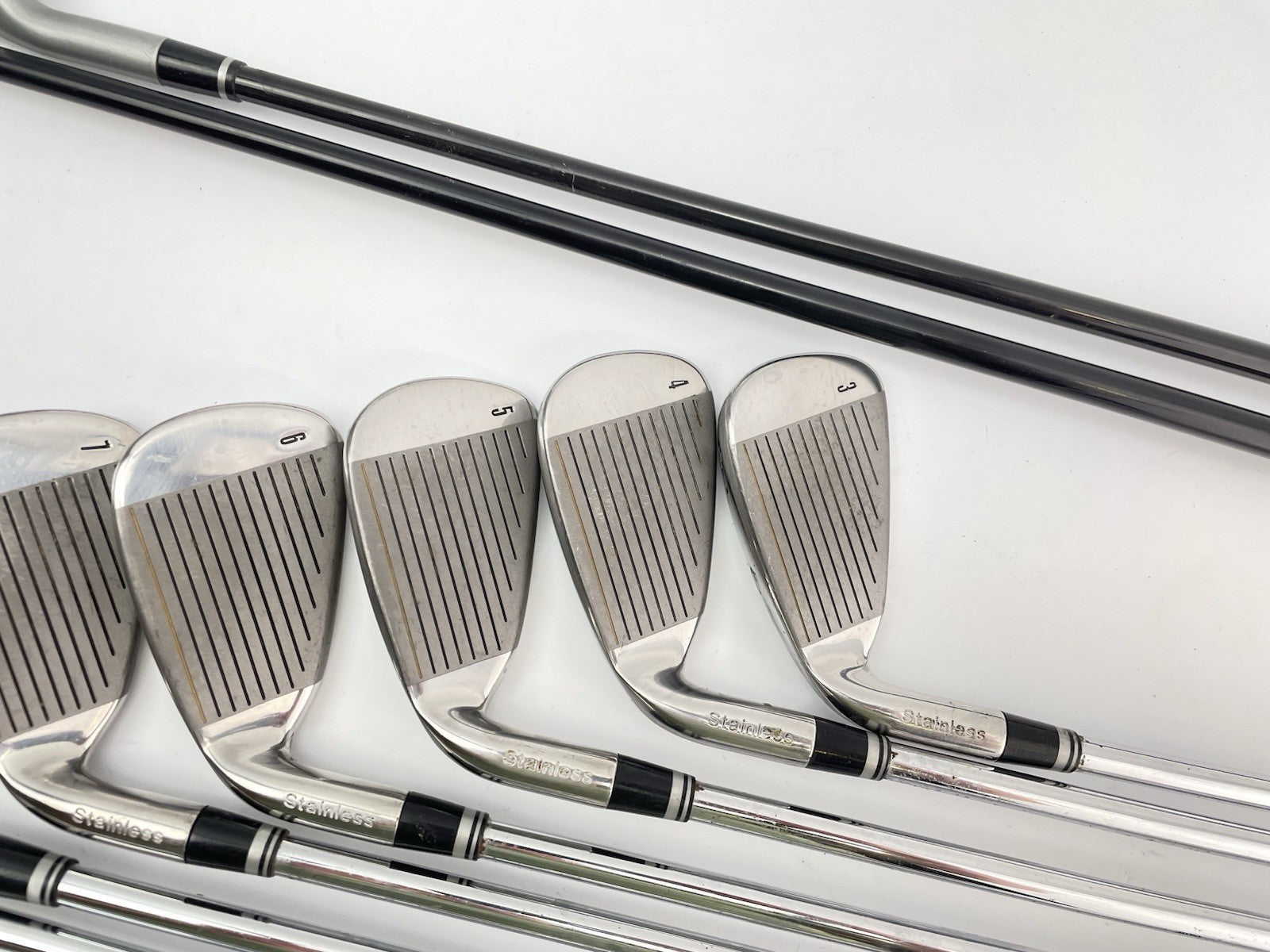 Mens Golf Package Set 12 Clubs Regular Flex /Right /New Grips /Cart Bag /289828