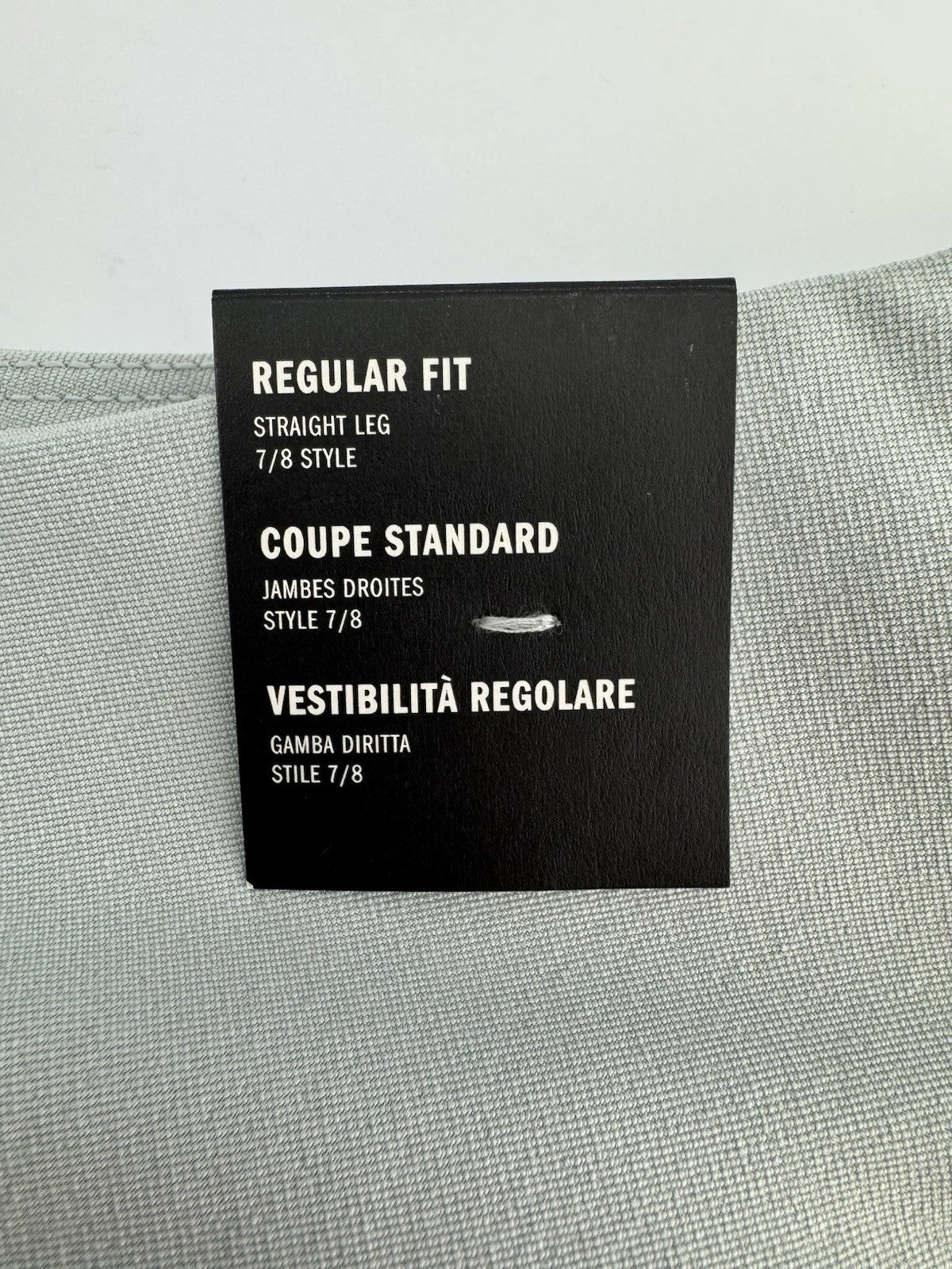 Women’s adidas 7/8 Style Straight Leg Golf Trousers Grey Size Large/New/ 309876