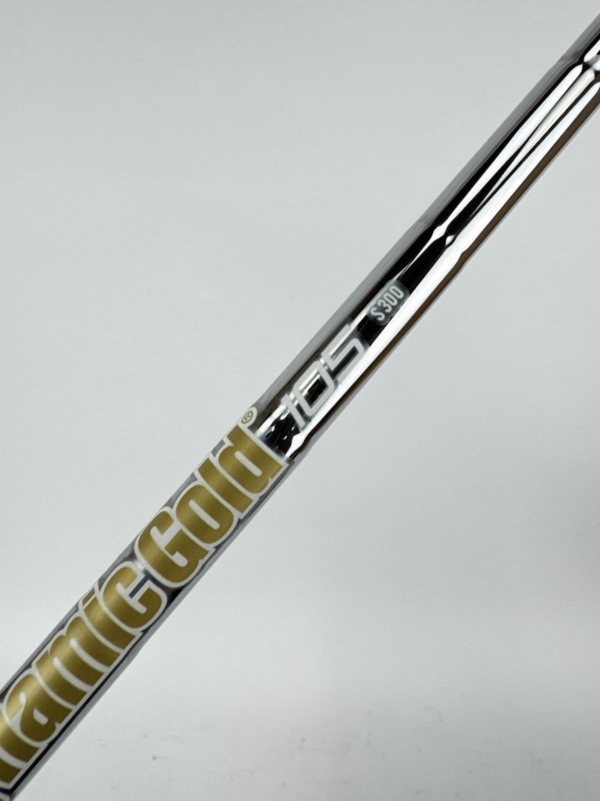 Dynamic Gold 105 Iron Shaft S300 Stiff Flex Steel 35.25” /0.355 Tapered /319523