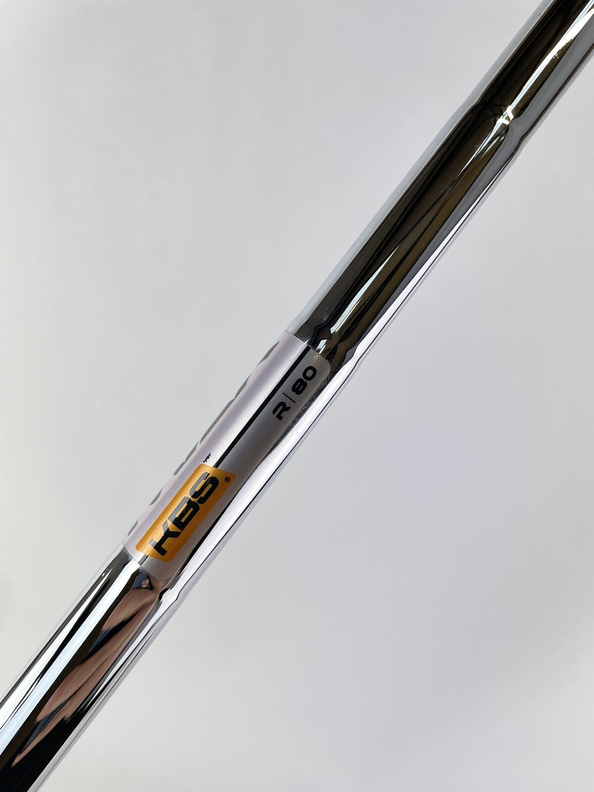 KBS Max 80 Iron Shaft Regular Flex Steel 35" /0.370 Parallel Tip /144375