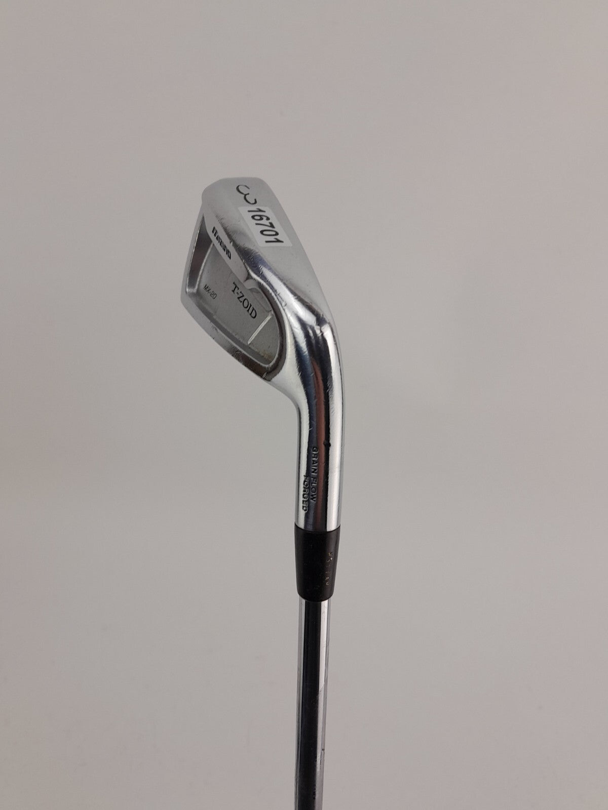 Mizuno T-Zoid 3 Iron MX20 Regular Flex Steel /Right Handed /New Grip /1670117