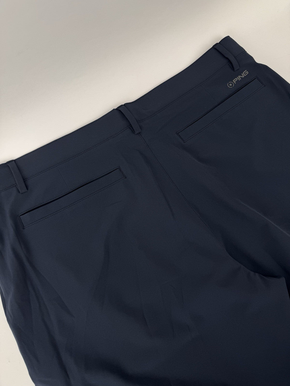 PING Ari Short Golf Shorts Men's 36" Navy Blue Lightweight Performance/371446