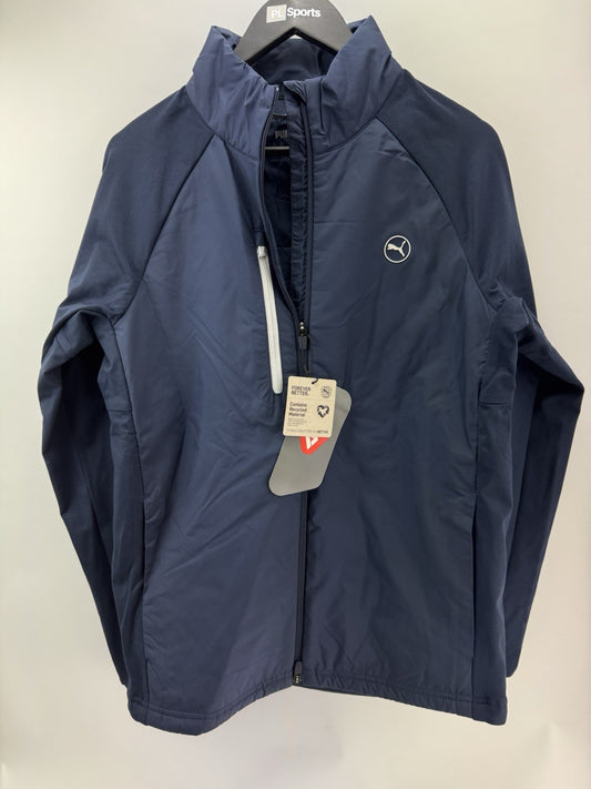 Puma Mens Golf Jacket Hielands Insulated Full Zip UK Medium /New /295310