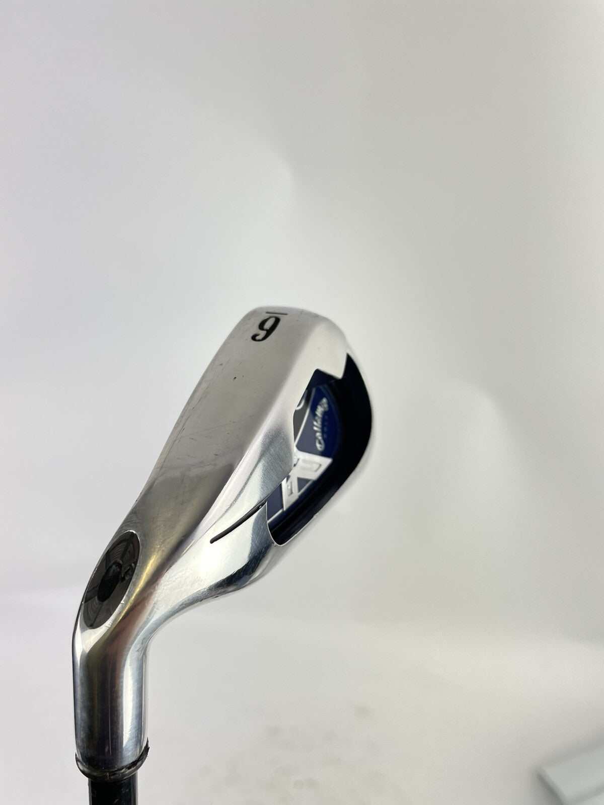 Callaway Golf X18 6 Iron Stiff Flex Graphite /Left Handed /New Grip /53492