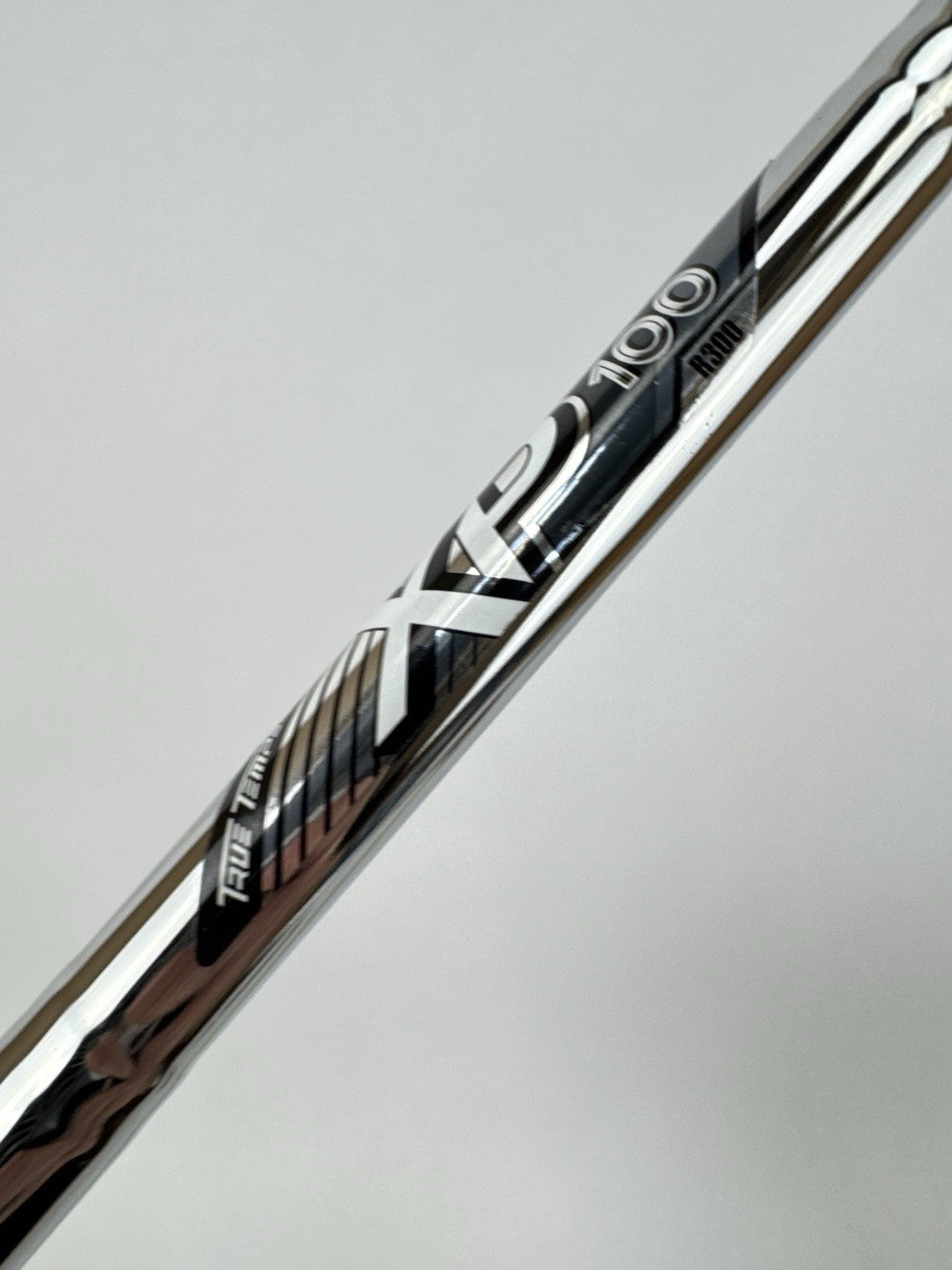 True Temper XP100 Iron Shaft R300 Regular Steel 35.25" /0.370 Parallel /337934