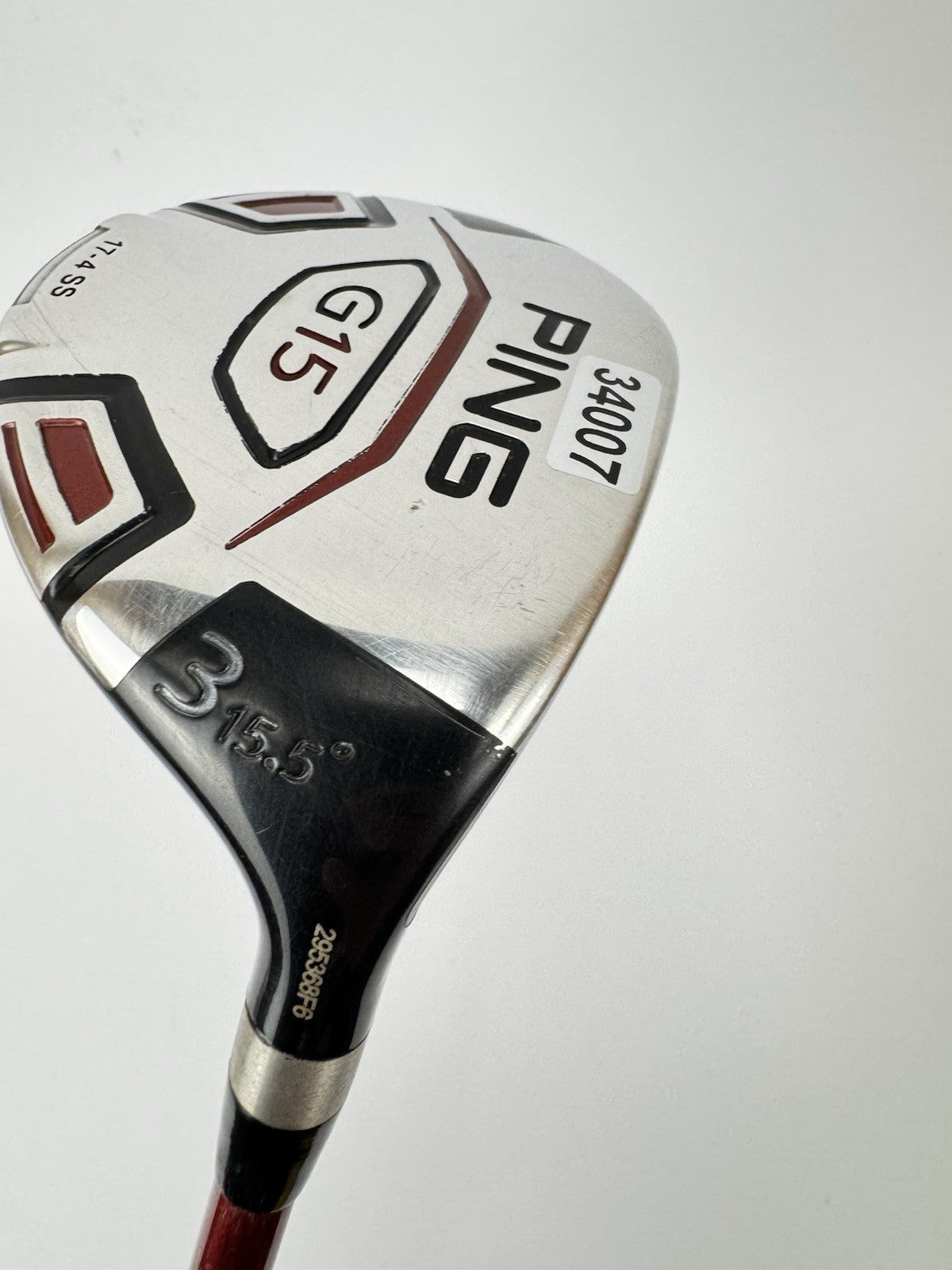 Ping G15 3 Wood 15.5* Regular Flex Graphite /Right Handed /Golf Pride /3400720
