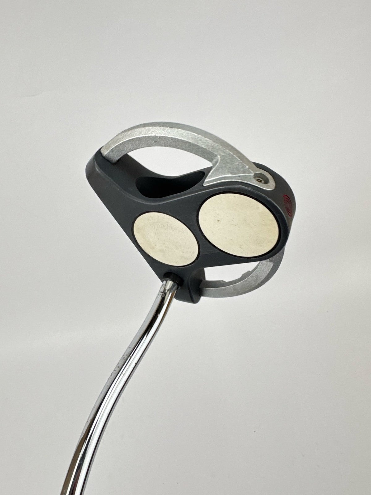 Odyssey White Steel 2-Ball SRT Mallet Putter Steel Shaft Stiff Flex /Left/3675410