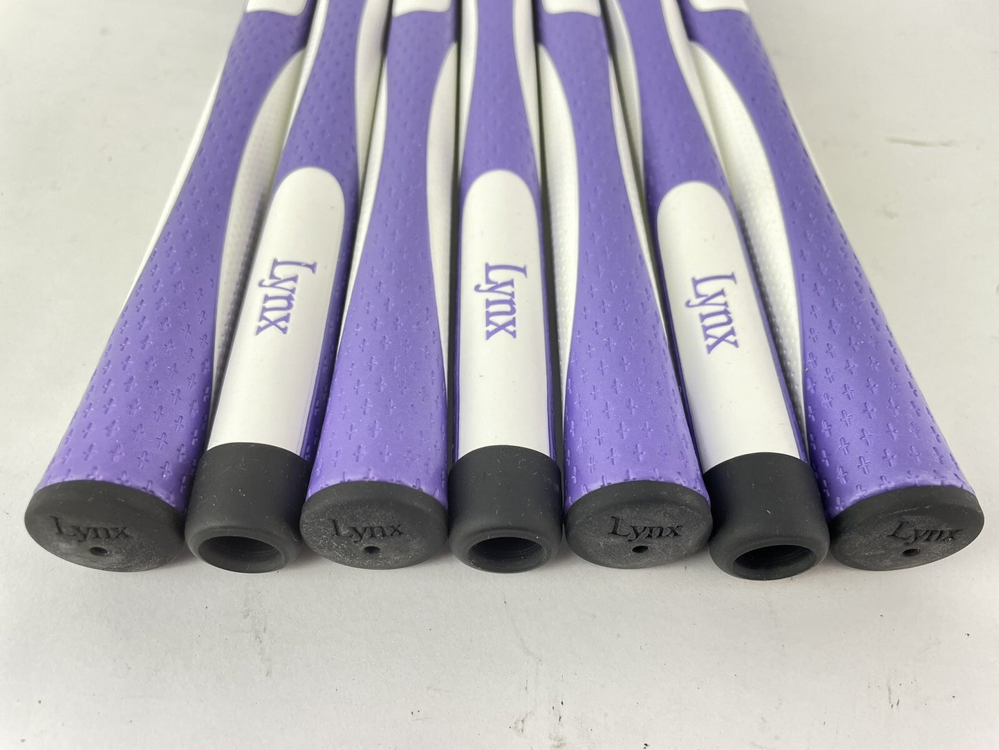 Lynx Golf Grips (10) Ladies Standard /Purple/White /Soft Winn Style /Brand New9