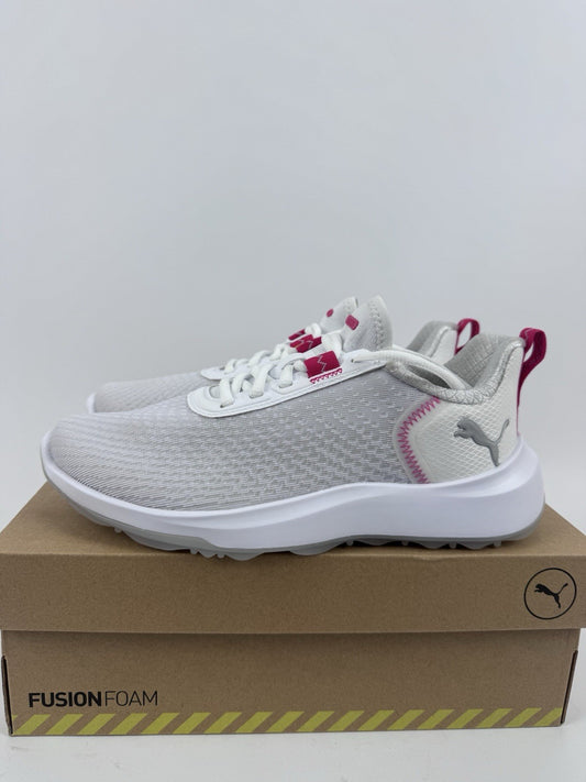 Puma Fusion Crush Sport Women's Trainers Size UK 4 White Rose Breathable/323270