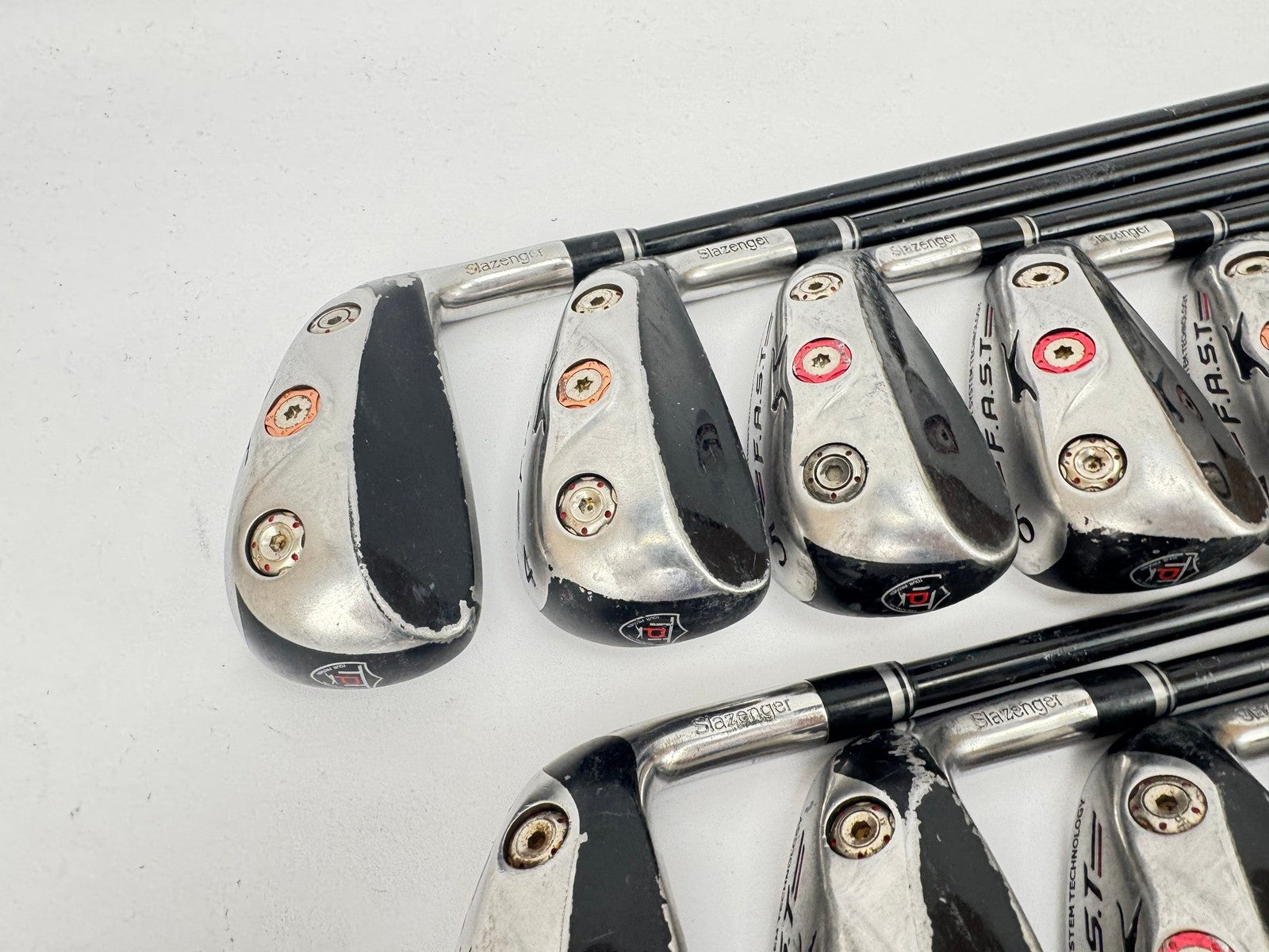 Slazenger FAST Iron Set 3 SW 9 Clubs Right Handed Regular Flex Graphite/361824