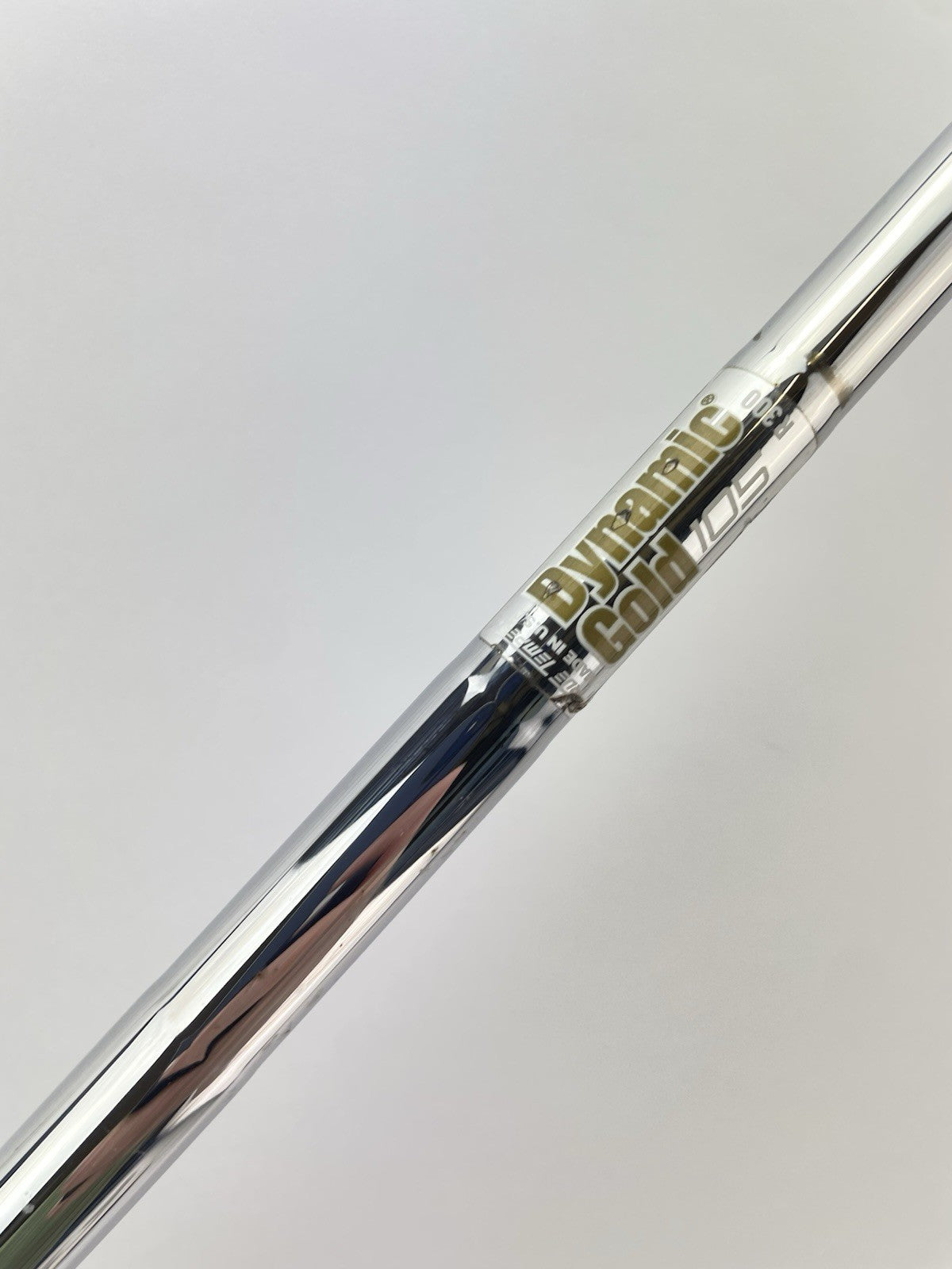 Dynamic Gold 105 Iron Shaft Regular Flex Steel 36.25” /0.355 Tapered /289932