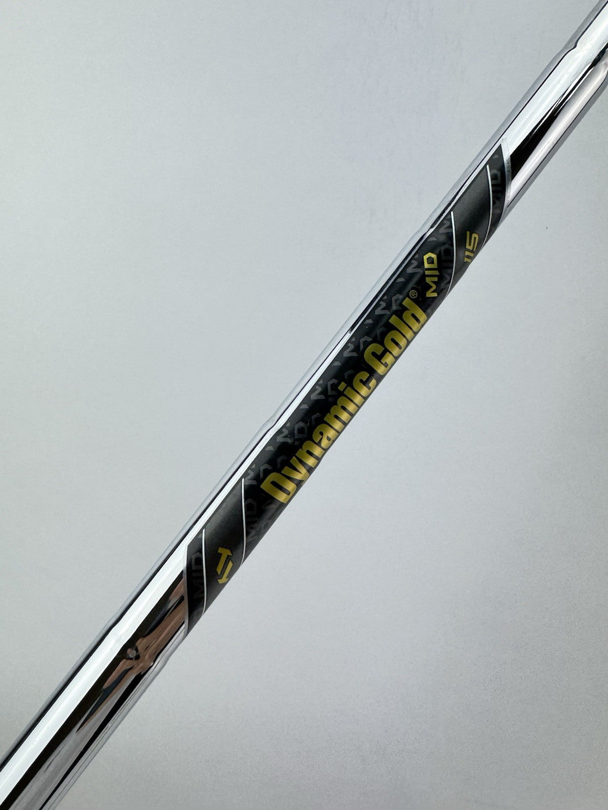 Dynamic Gold 115 Iron Shaft Mid X100 X Flex Steel 35.25” /0.355 Tapered /258931
