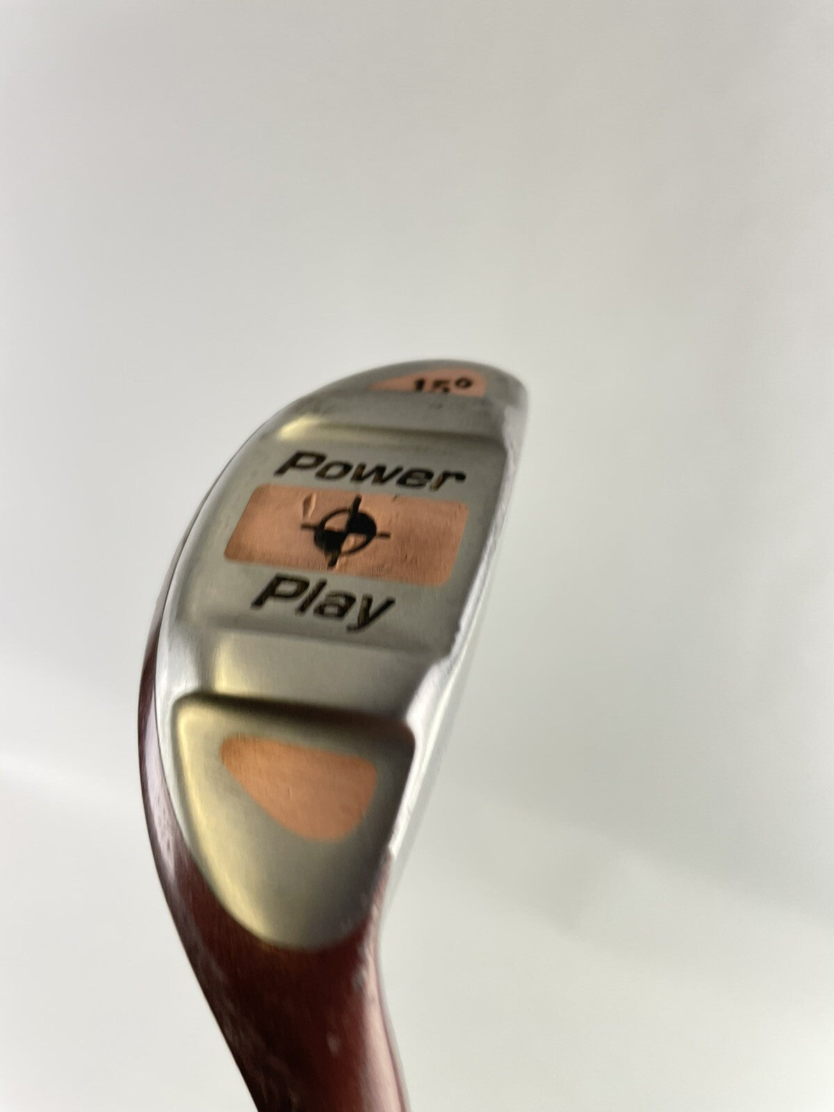 Powerplay Golf Driving Hybrid 15* Regular Flex Steel /Right /New Grip /114394