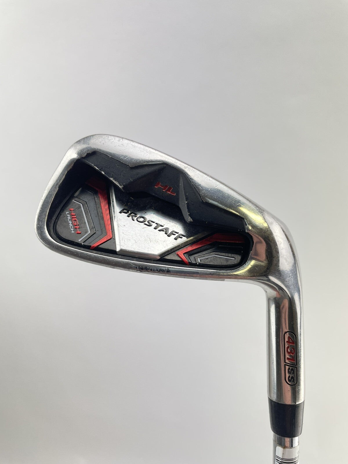 Wilson Prostaff 8 Iron High Launch Uniflex Steel /Right Handed /New Grip /209490