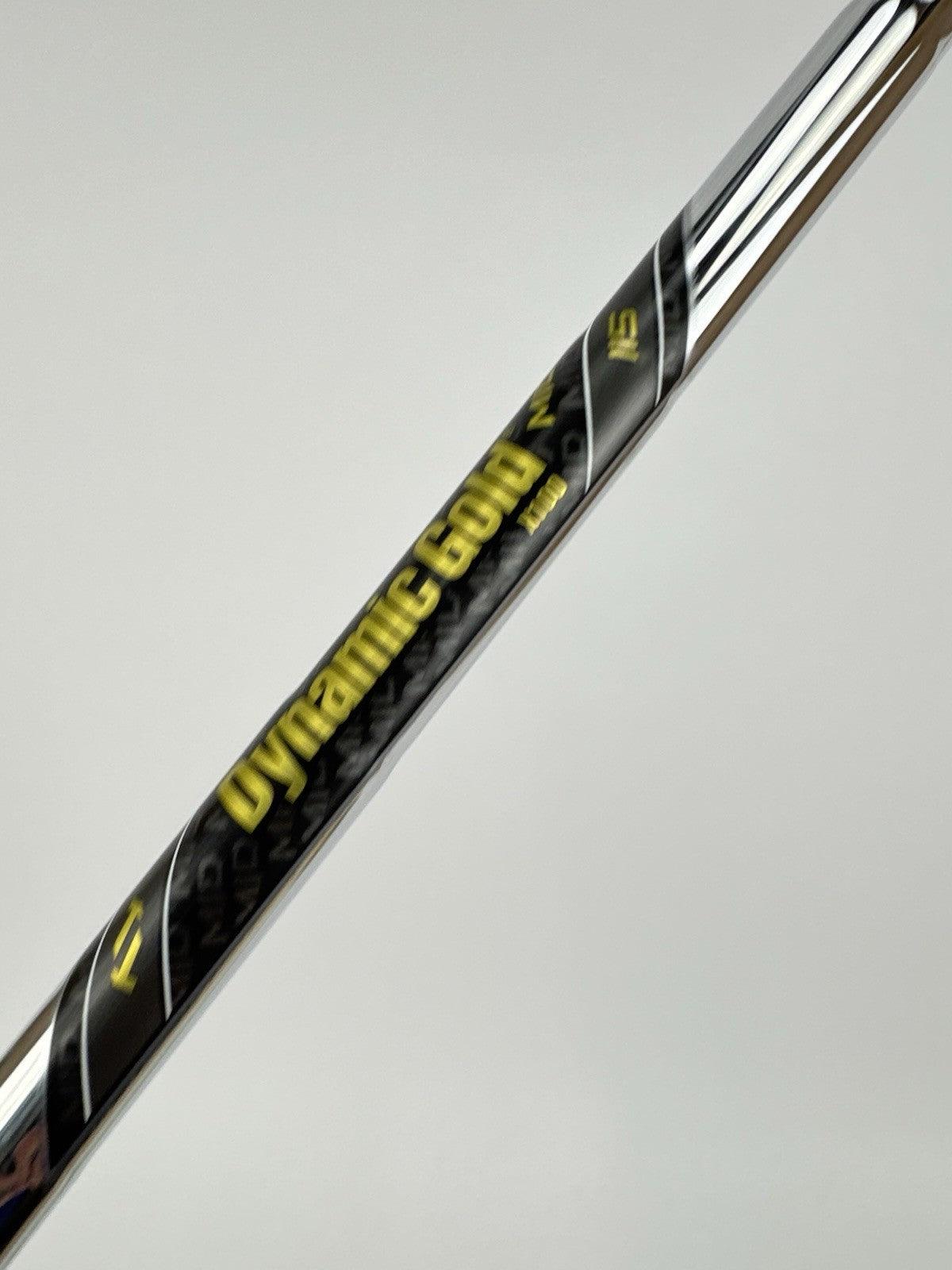 Dynamic Gold 115 Iron Shaft MID X100 X Flex Steel 35" /0.370 Parallel /326725