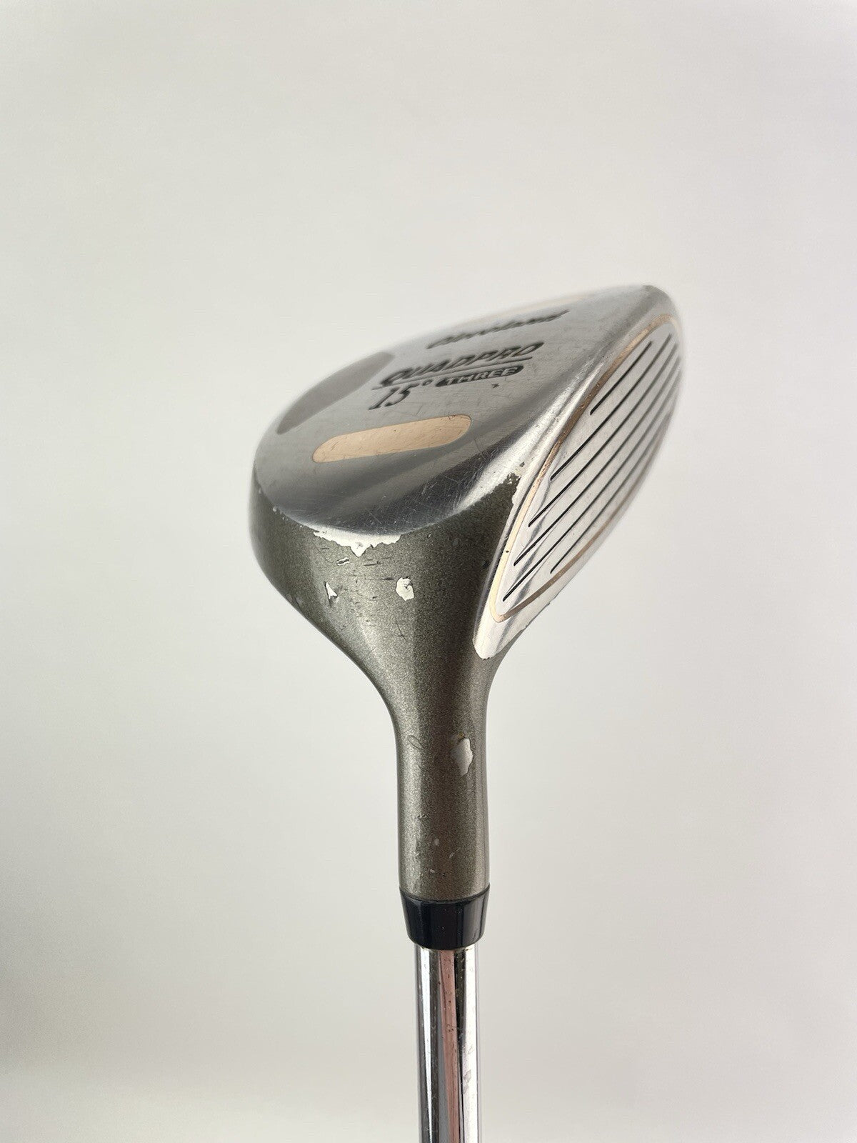 Cleveland QuadPro 3 Wood 15* Regular Flex Steel /Right Handed /New Grip /200914