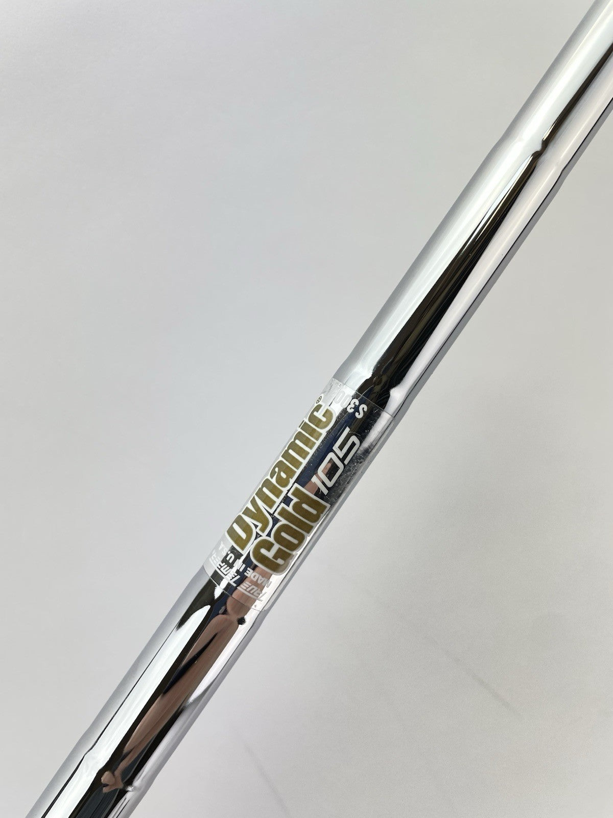 Dynamic Gold 105 Iron Shaft S300 Stiff Flex Steel 35.25 /0.355 Tapered /271323