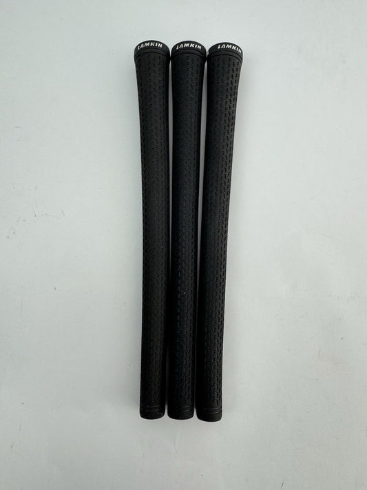 Lamkin Crossline 360 Golf Grips (3) Mens Standard /Black /Pulled /284670