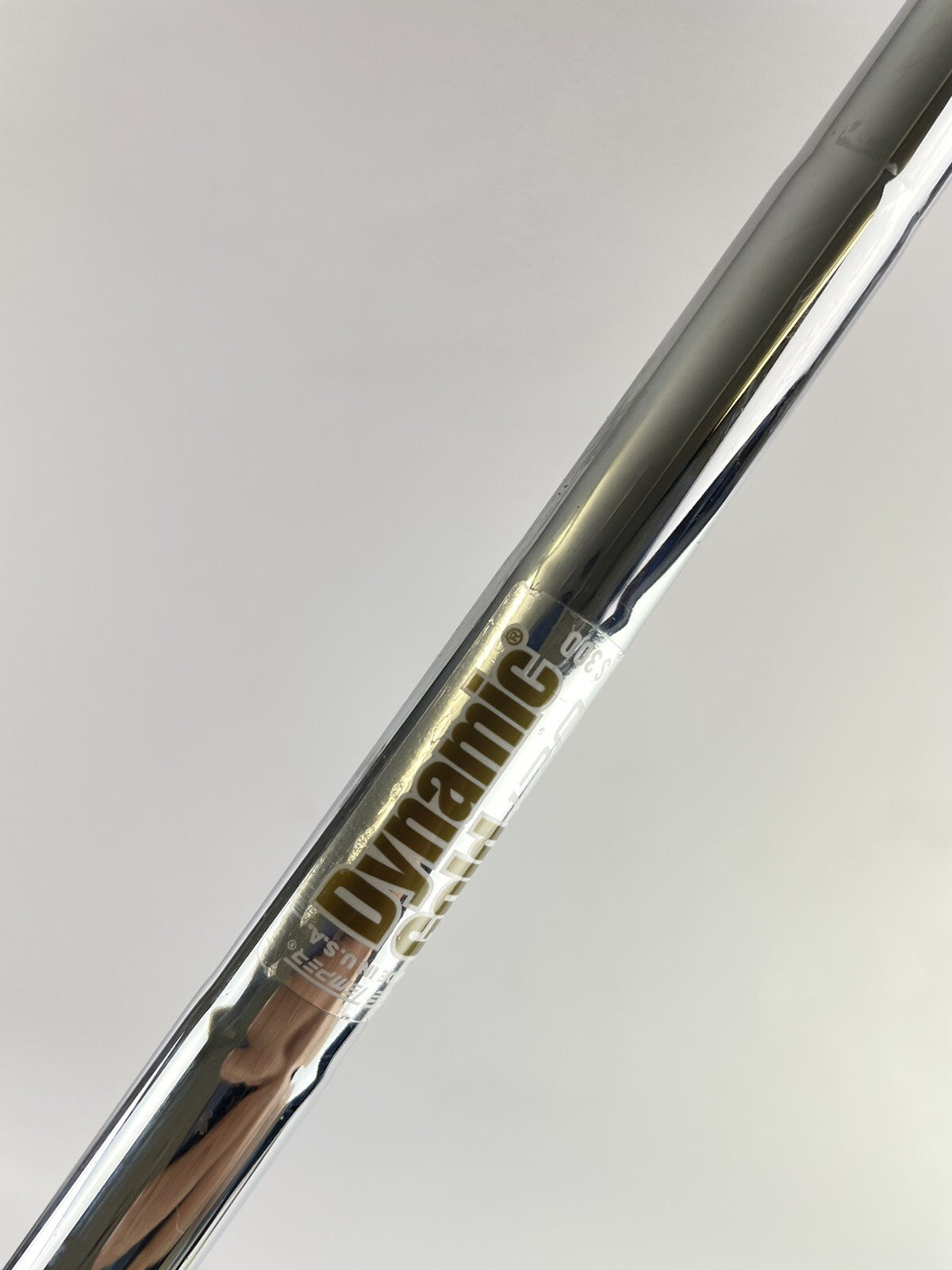 Dynamic Golf 120 Iron Shaft S300 Stiff Flex Steel 35.25” /0.355 Tapered /106963