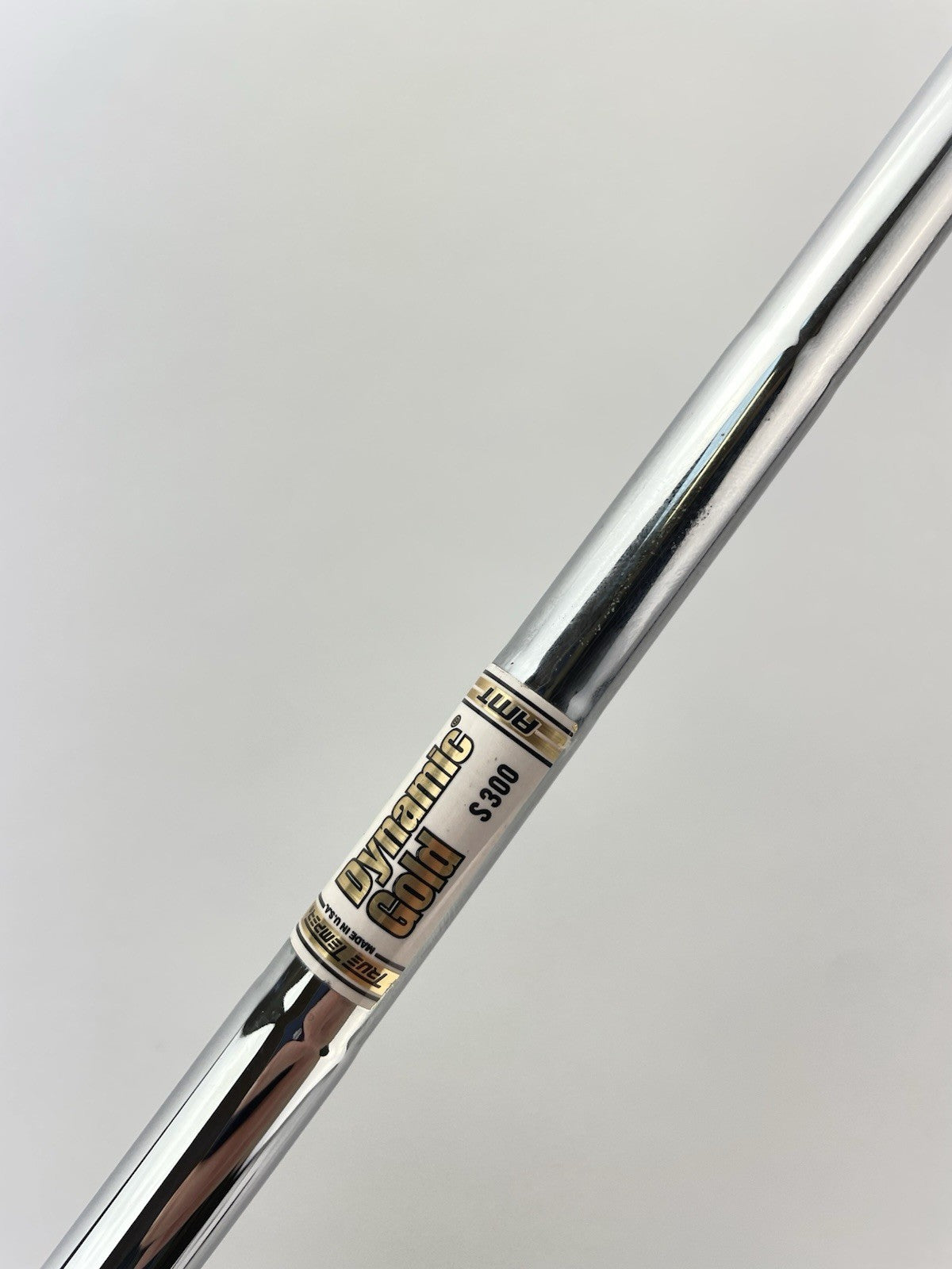 Dynamic Gold AMT Iron Shaft S300 Stiff Steel 35.75” /0.355 Tapered /273375