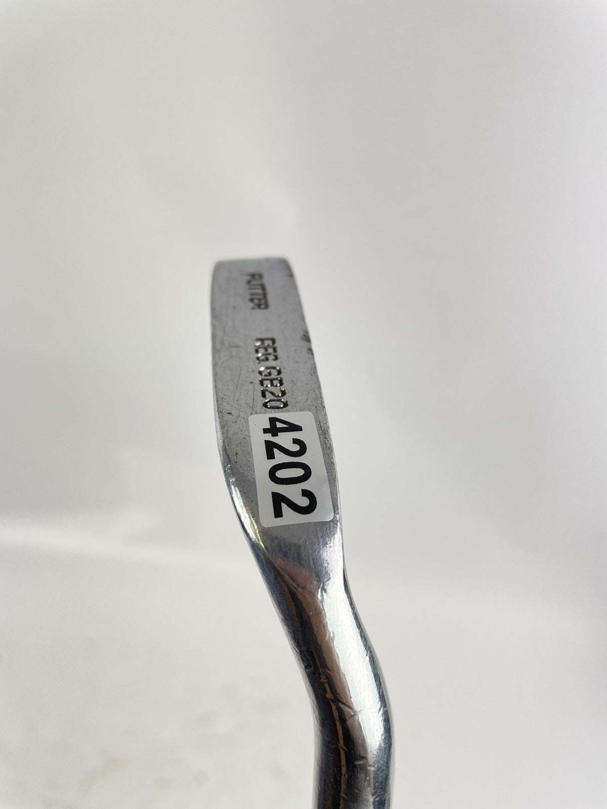 Custom Built Golf Gary Brewer Putter 35” Heel Shafted Blade /Right/New Grip/420211