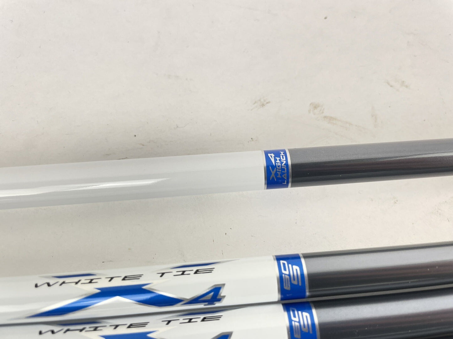 Matrix Ozik Iron Shaft Set White Tie (7) X4 60S Stiff Graphite 42”/0.370/138369