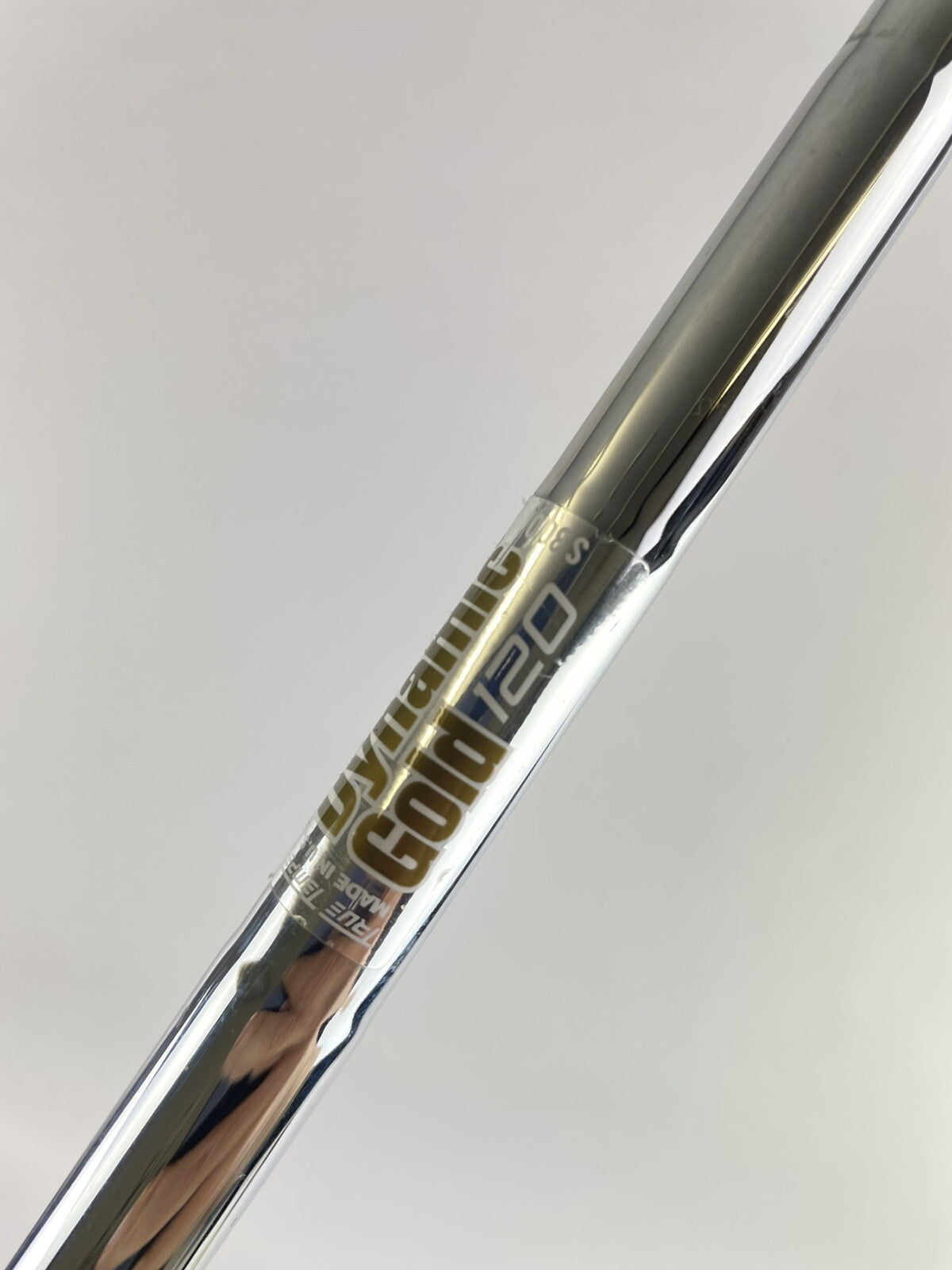 Dynamic Golf 120 Iron Shaft S300 Stiff Flex Steel 35.25” /0.355 Tapered /106962
