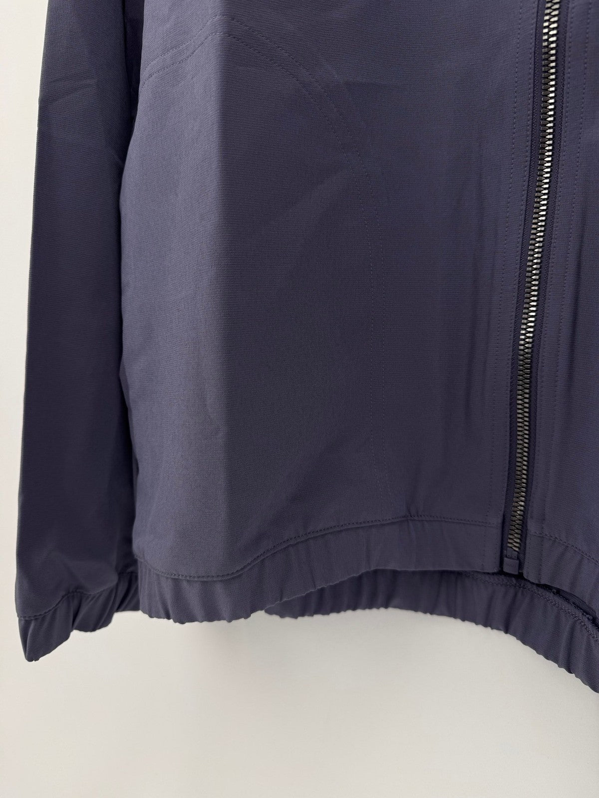 Adidas Golf Windbreaker Jacket Men's Small Purple Full Zip Lightweight/325115