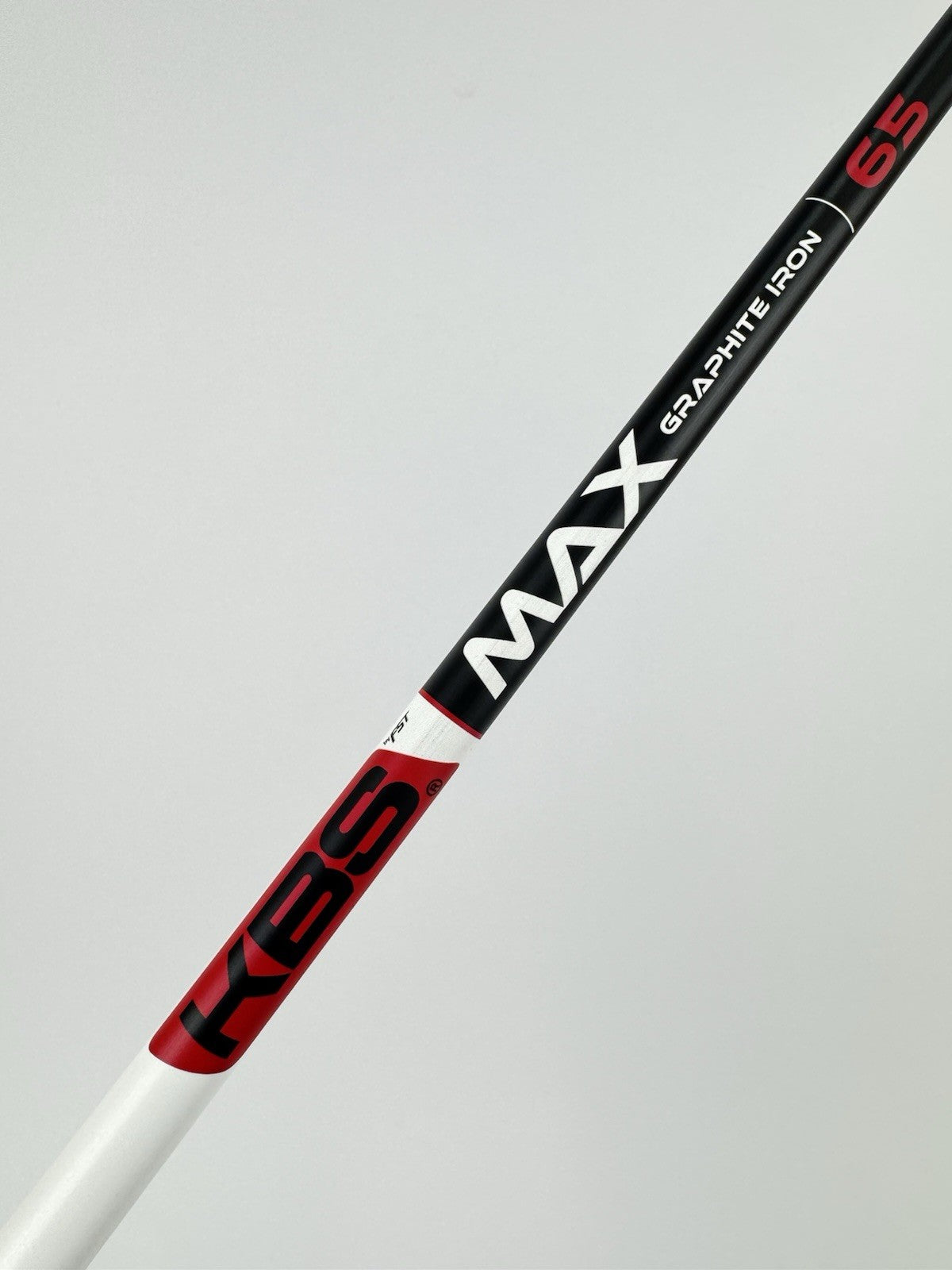 KBS Max 65 Iron Shaft Regular Flex Graphite 35.25” /0.355 Tapered /329120
