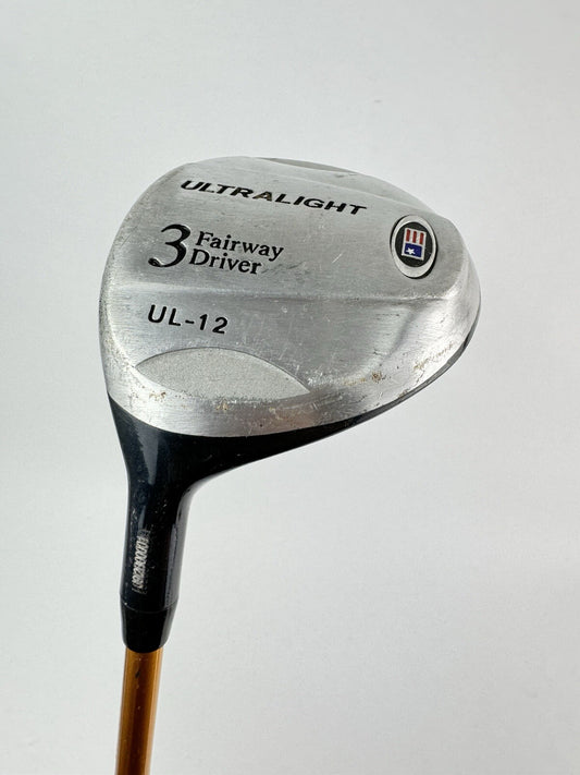 US Kids 3 Wood Left Handed UL12 Junior Graphite /42 Inches /187400