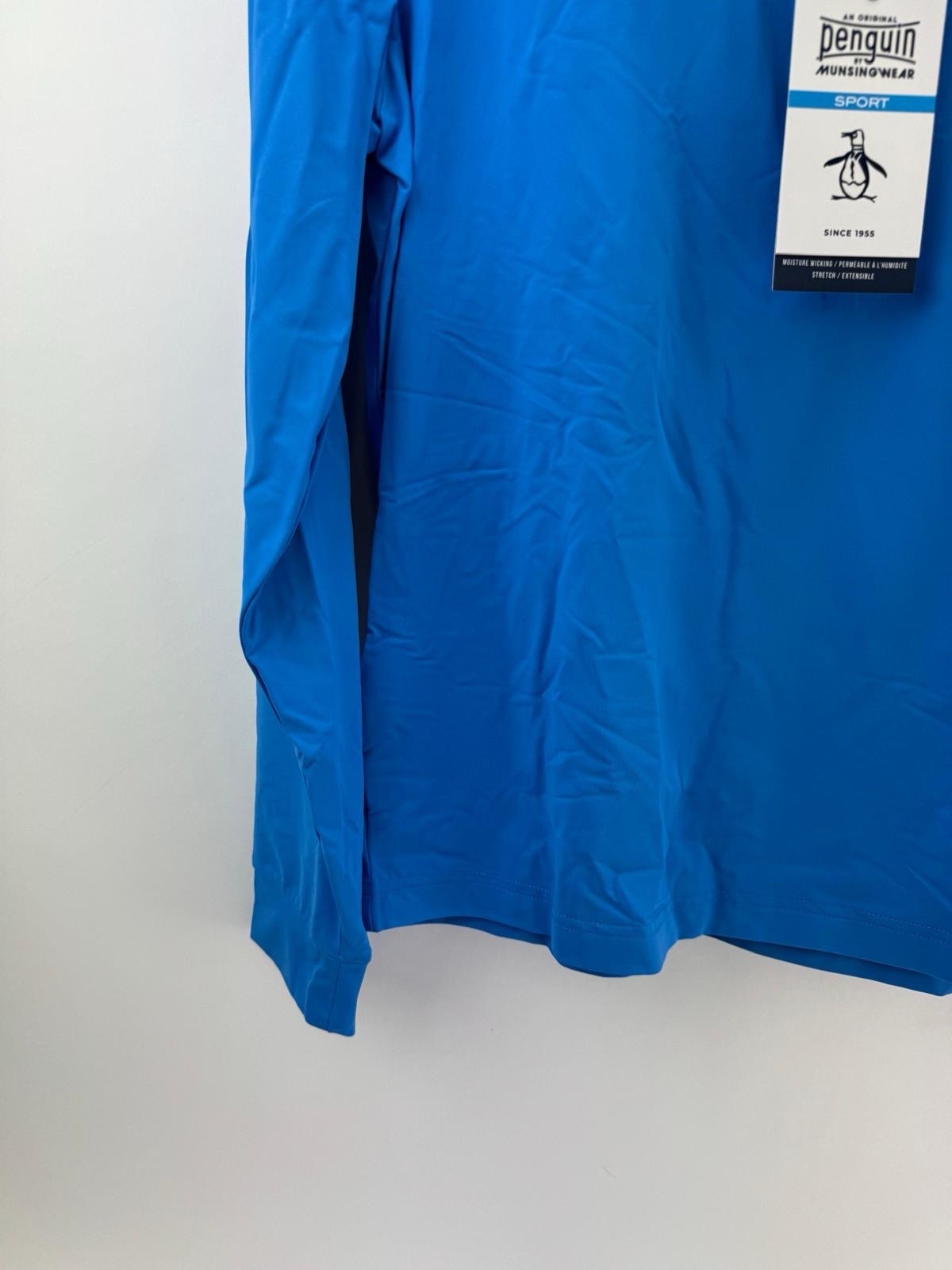 Original Penguin Golf Performance 1/4 Zip Earl Pullover Lightweight UK S/306491