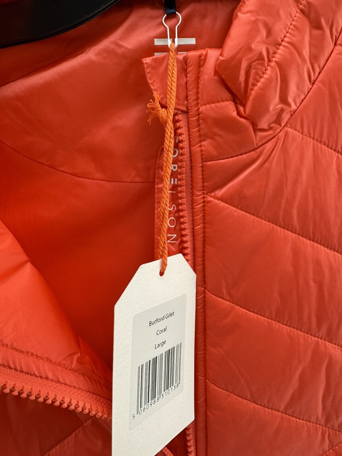 Forelson Golf Women’s Gilet Burford Coral Colour UK Large /New /214627