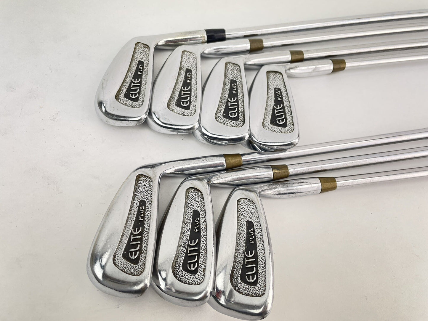 Spalding Elite Iron Set 3-9 Irons Apollo Regular Steel /Right /New Grips /177930