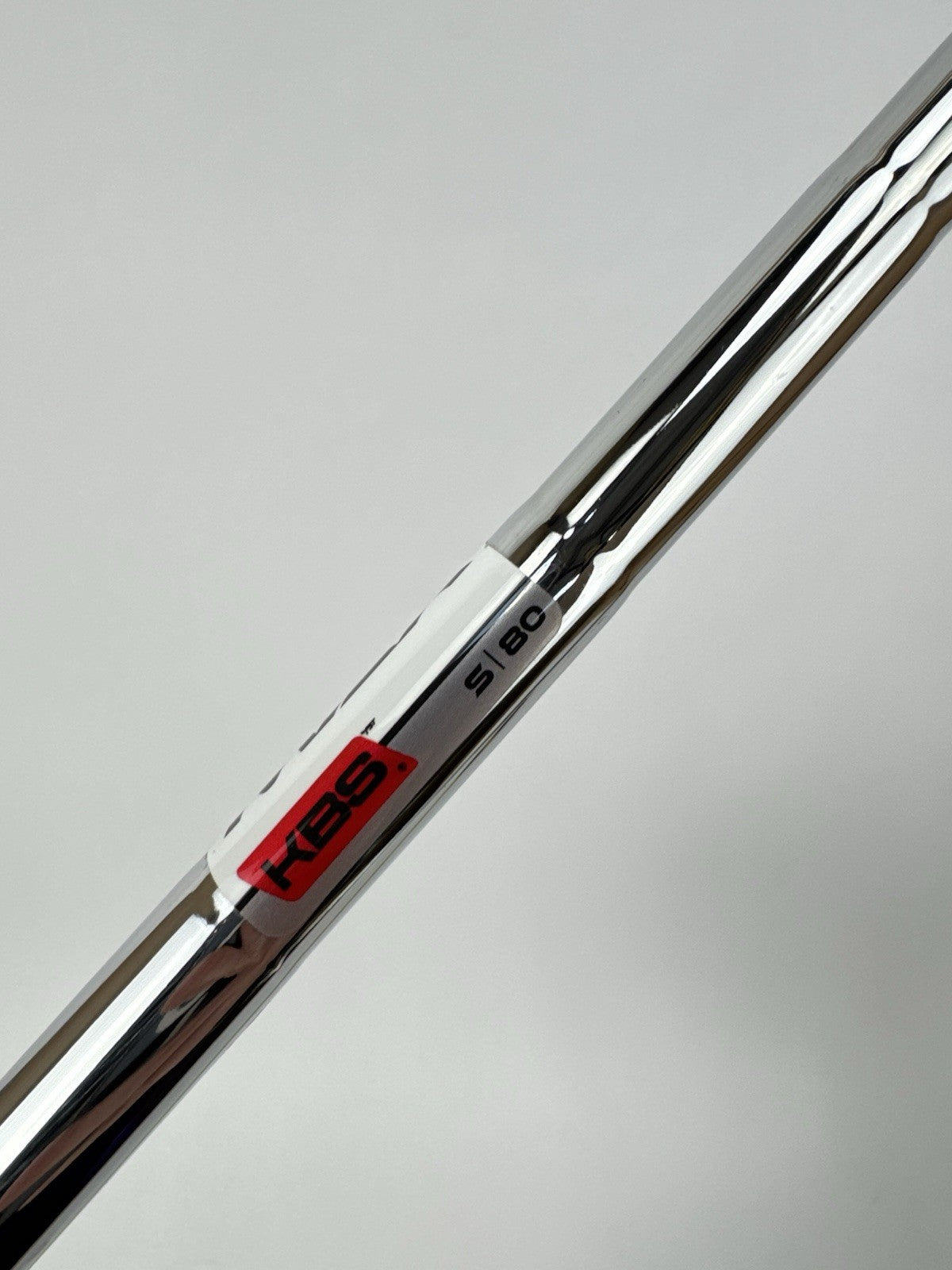 KBS Max 80 Iron Shaft Stiff Flex Steel 35” /0.370 Parallel /336576