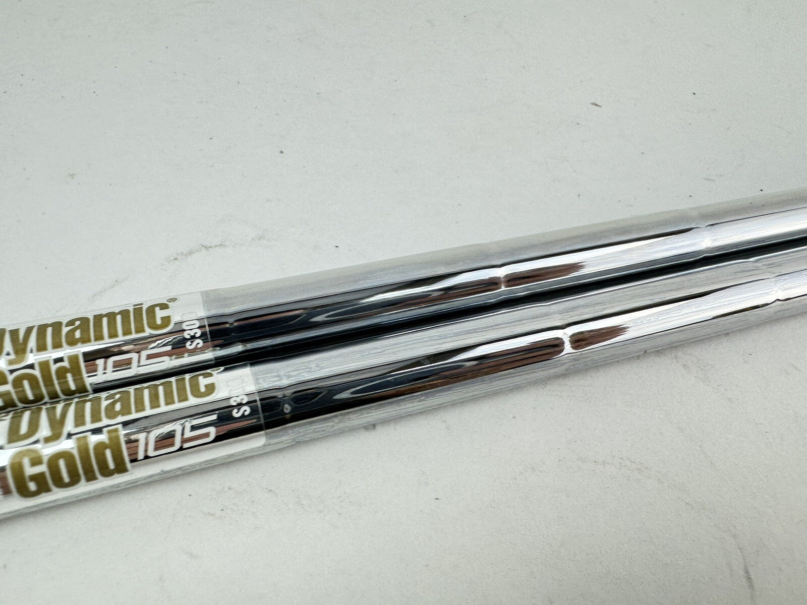 Dynamic Gold 105 Wedge Shaft Set (2) S300 Stiff Steel 0.355 Tapered /184553