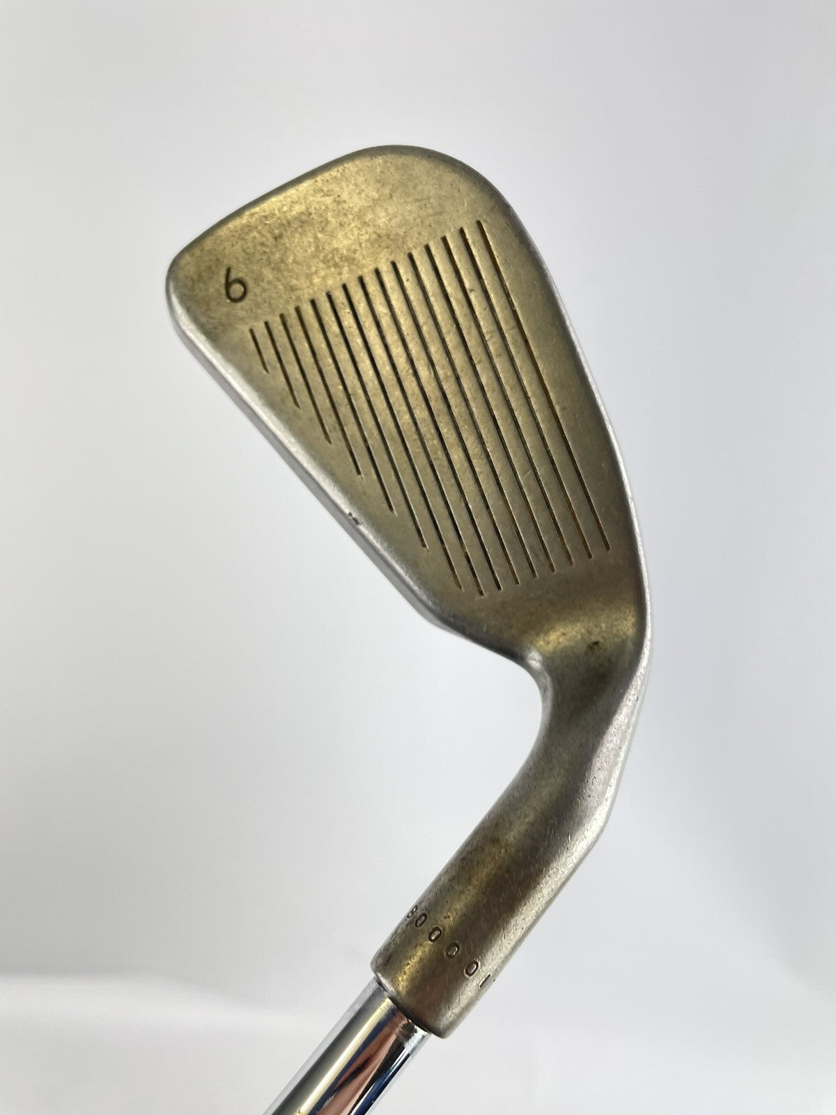 Ping Zing Golf 6 Iron Black Dot KBS Tour Stiff Steel /Left Handed/New Grip/67899