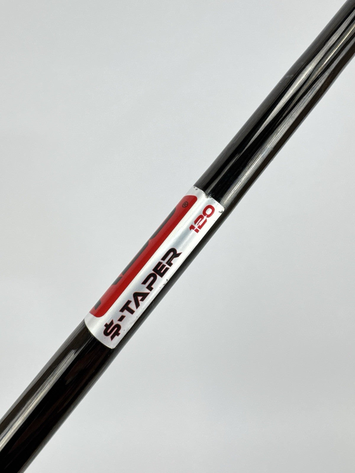 KBS $-Taper 120 Blackout Iron Shaft Stiff Flex Steel 36” /0.355 Tapered /327386