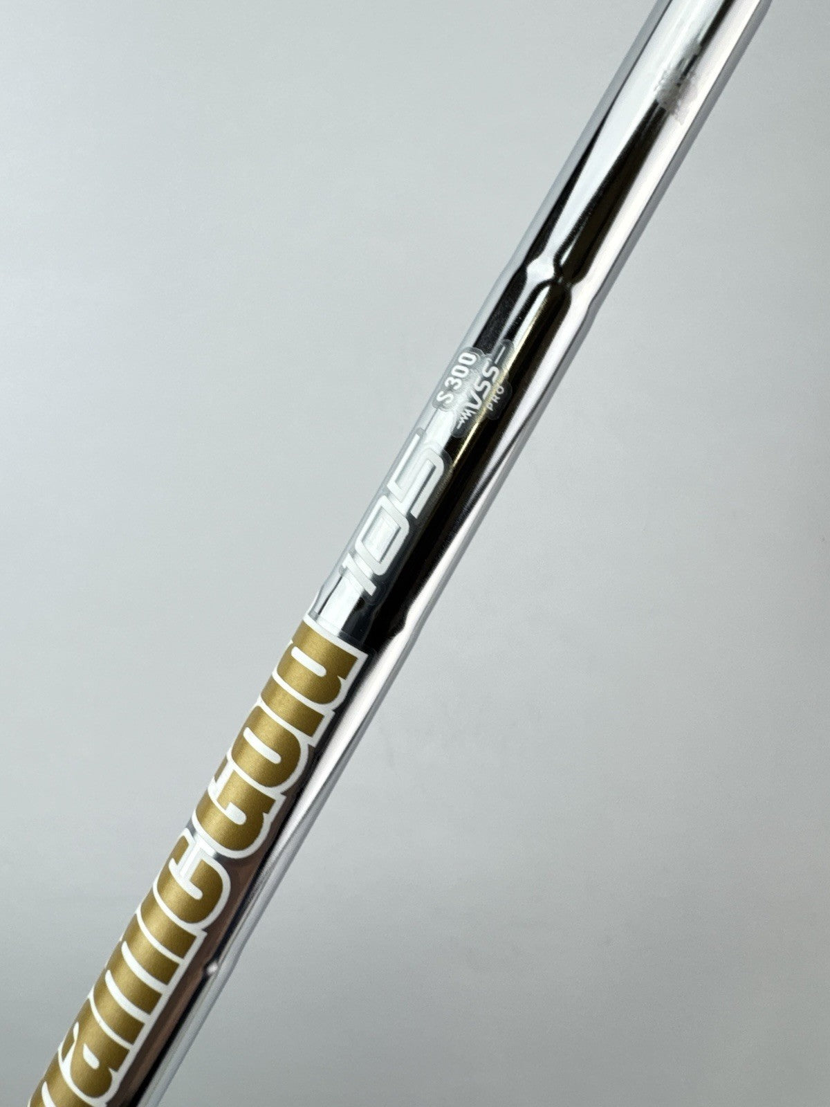 Dynamic Gold 105 Iron Shaft S300 Stiff Flex Steel 35.25 /0.355 Tapered /254945