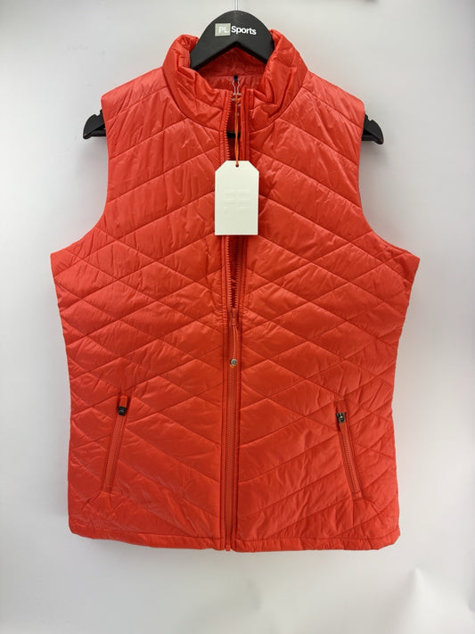 Forelson Golf Women’s Gilet Burford Coral Colour UK Medium (10) New /298100