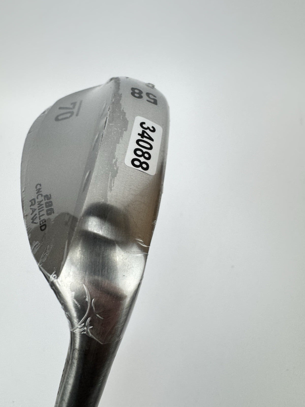 Sun 70 Lob Wedge 58* Raw Forged 286 Vector Regular Flex Steel /Right /New /3408818