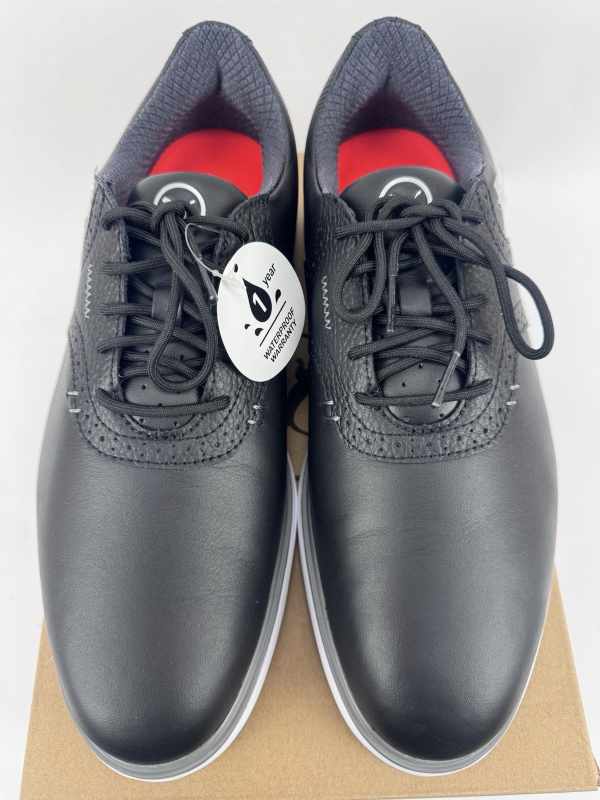 Puma Avant Golf Shoes Men's Size UK 8 Waterproof Black Premium/322896