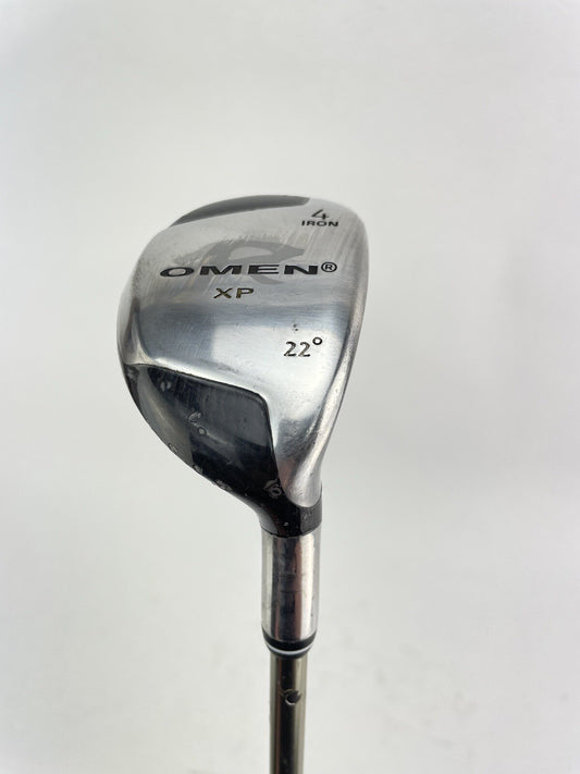 Ladies Golf 4 Hybrid 22* Omen XP Lite Ladies Flex Graphite /Right/New Grip/170730