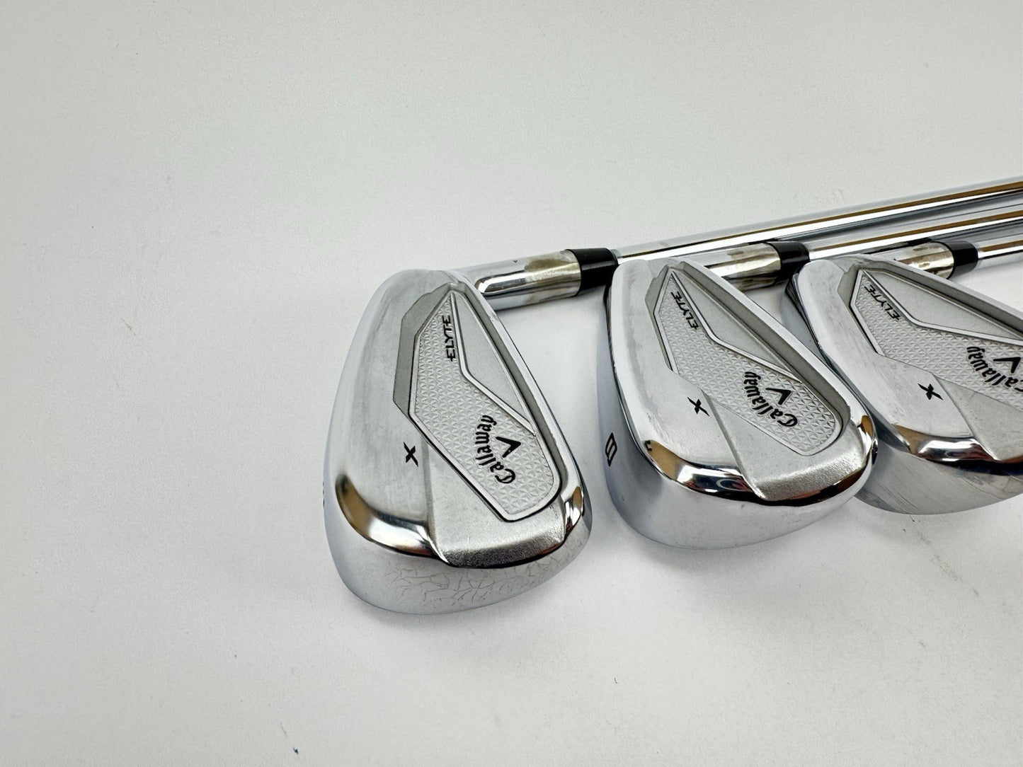 Callaway Elyte X Irons 6,8+PW DG 95 R300 Regular Flex Steel /New Shafts  /325411