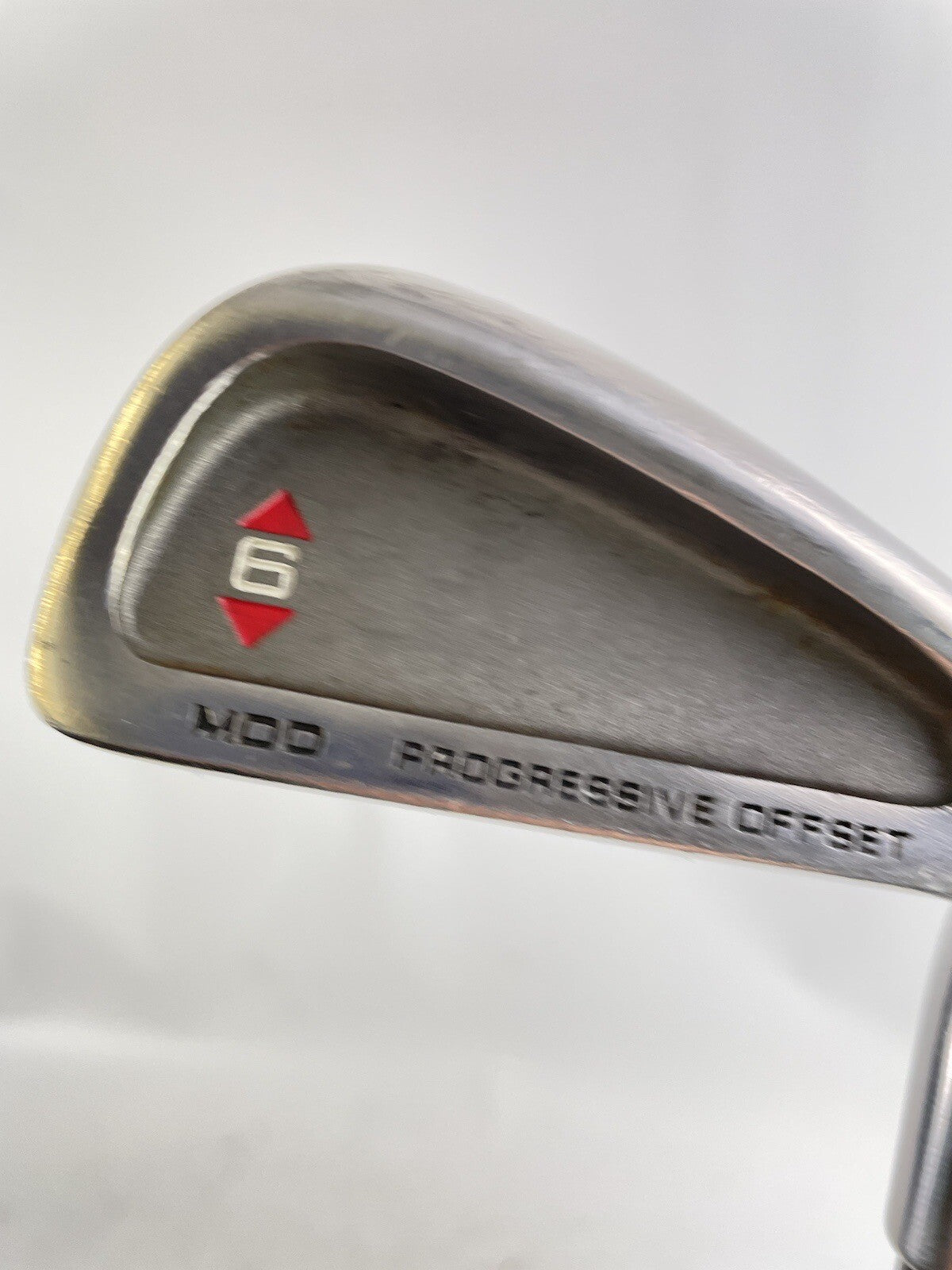MDD Golf 6 Iron Offset 32* Boron Graphite Stiff Flex /Right /New Grip /84422