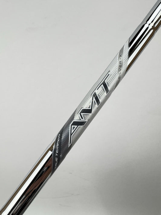 True Temper AMT Silver Iron Shaft X Flex Steel 35” /0.355 Tapered /348020